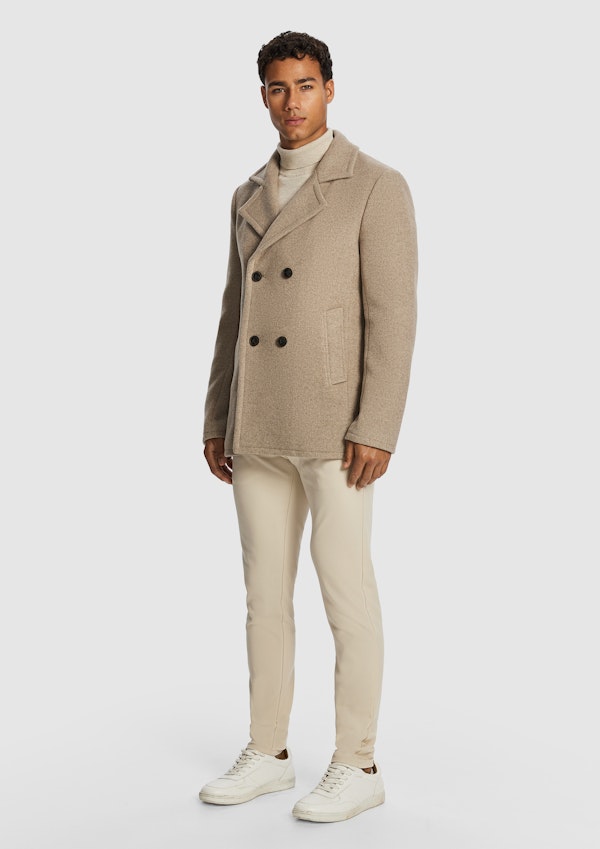 Popeye Wool Blend Sailor Jacket