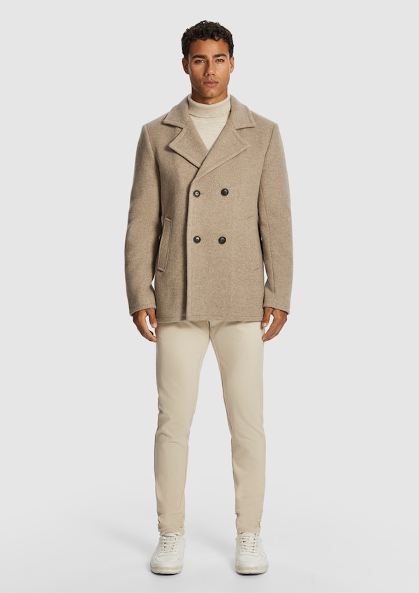 Popeye Wool Blend Sailor Jacket