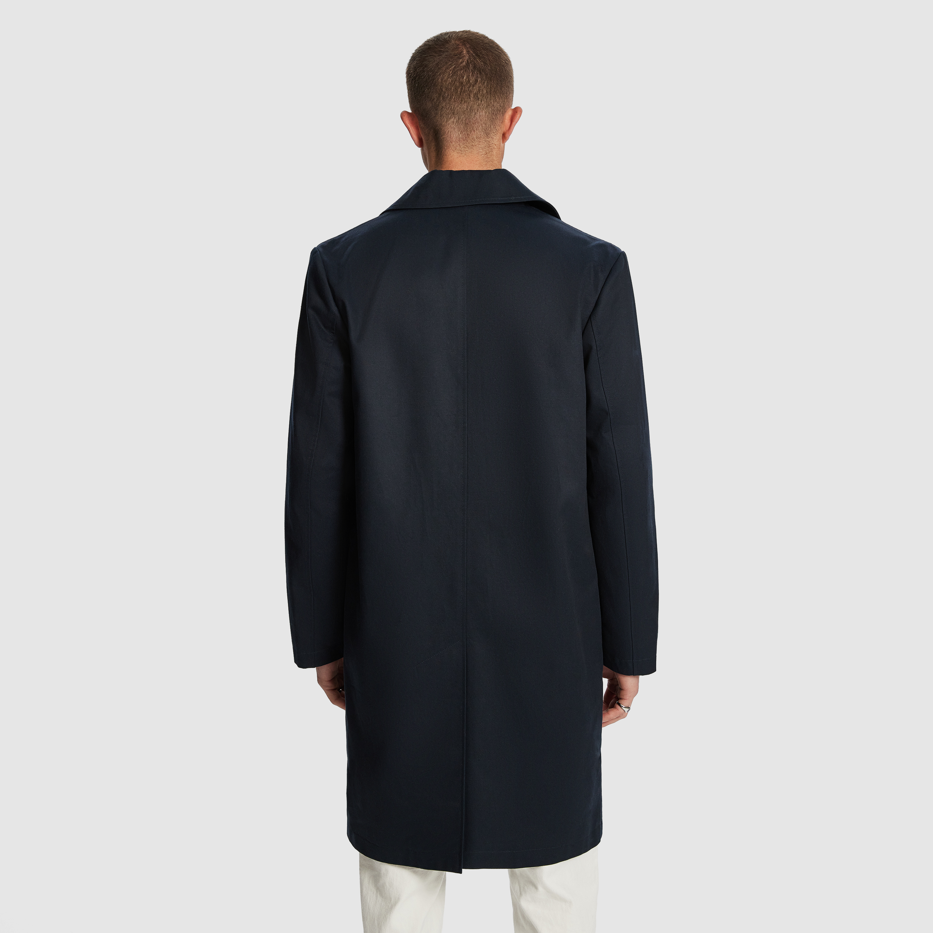 Flash Cotton Blend Mac Jacket