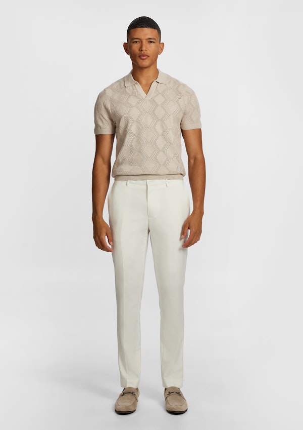 Blanc Stretch Skinny Dress Pant