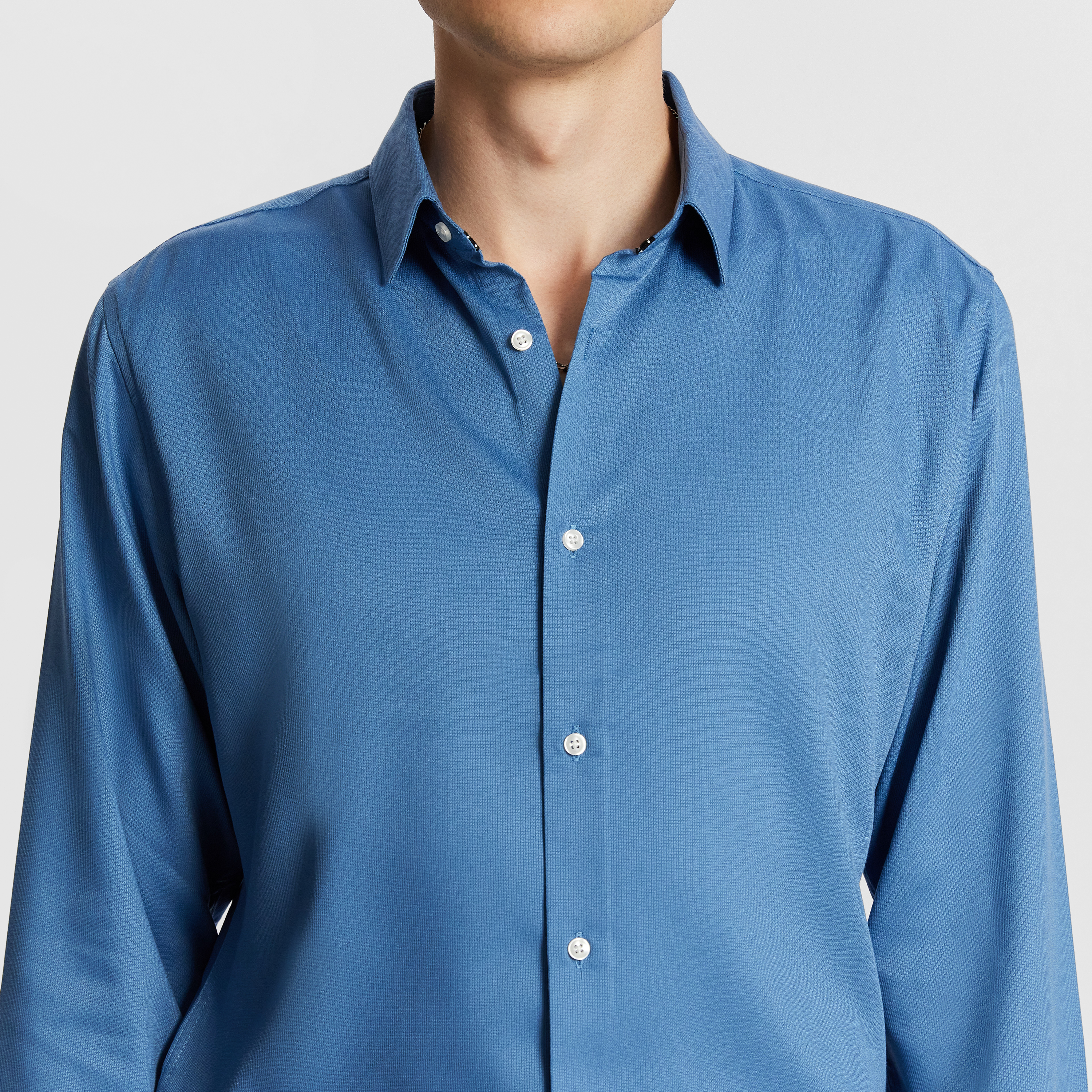 Blue Baxter Super Stretch Slim Dress Shirt