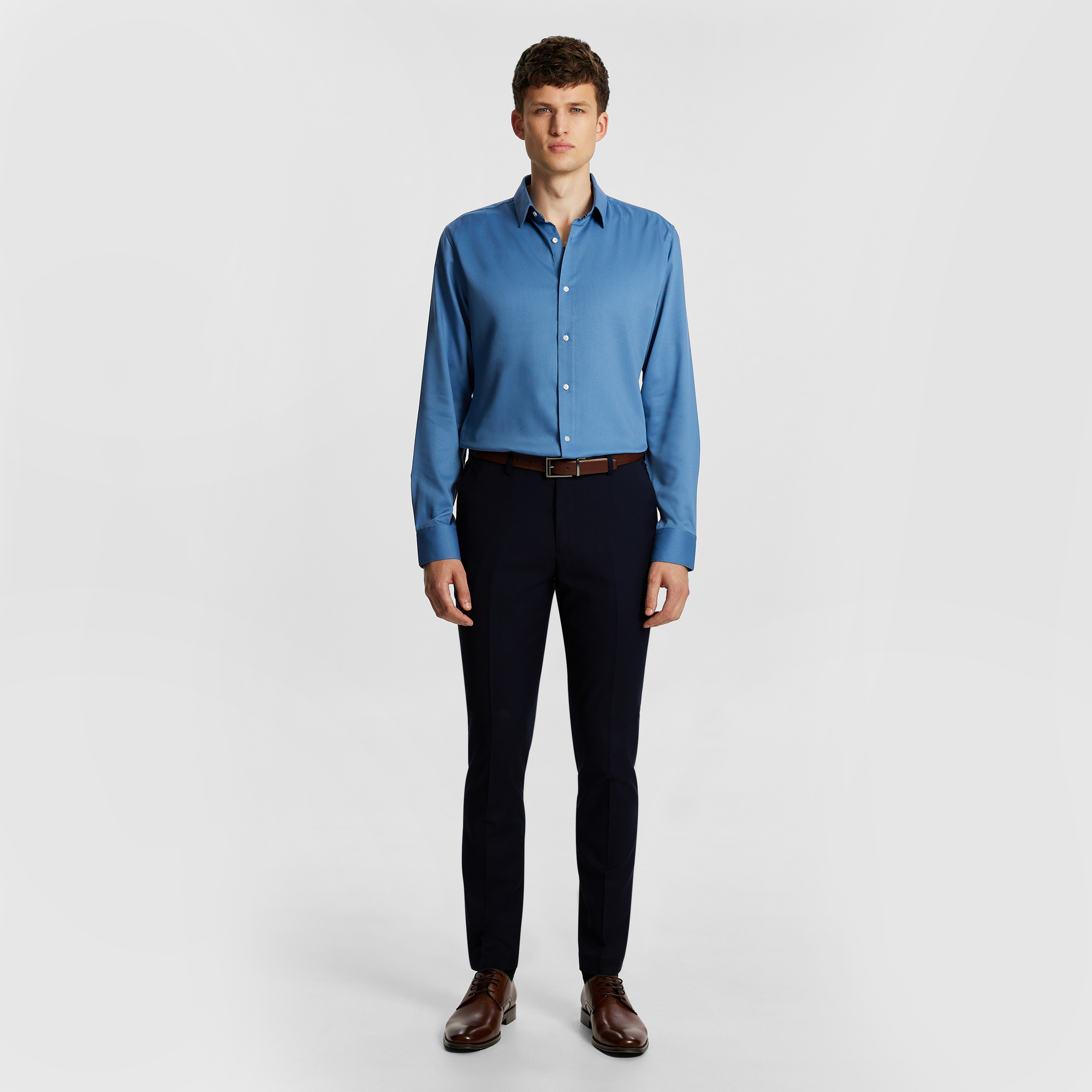 Blue Baxter Super Stretch Slim Dress Shirt