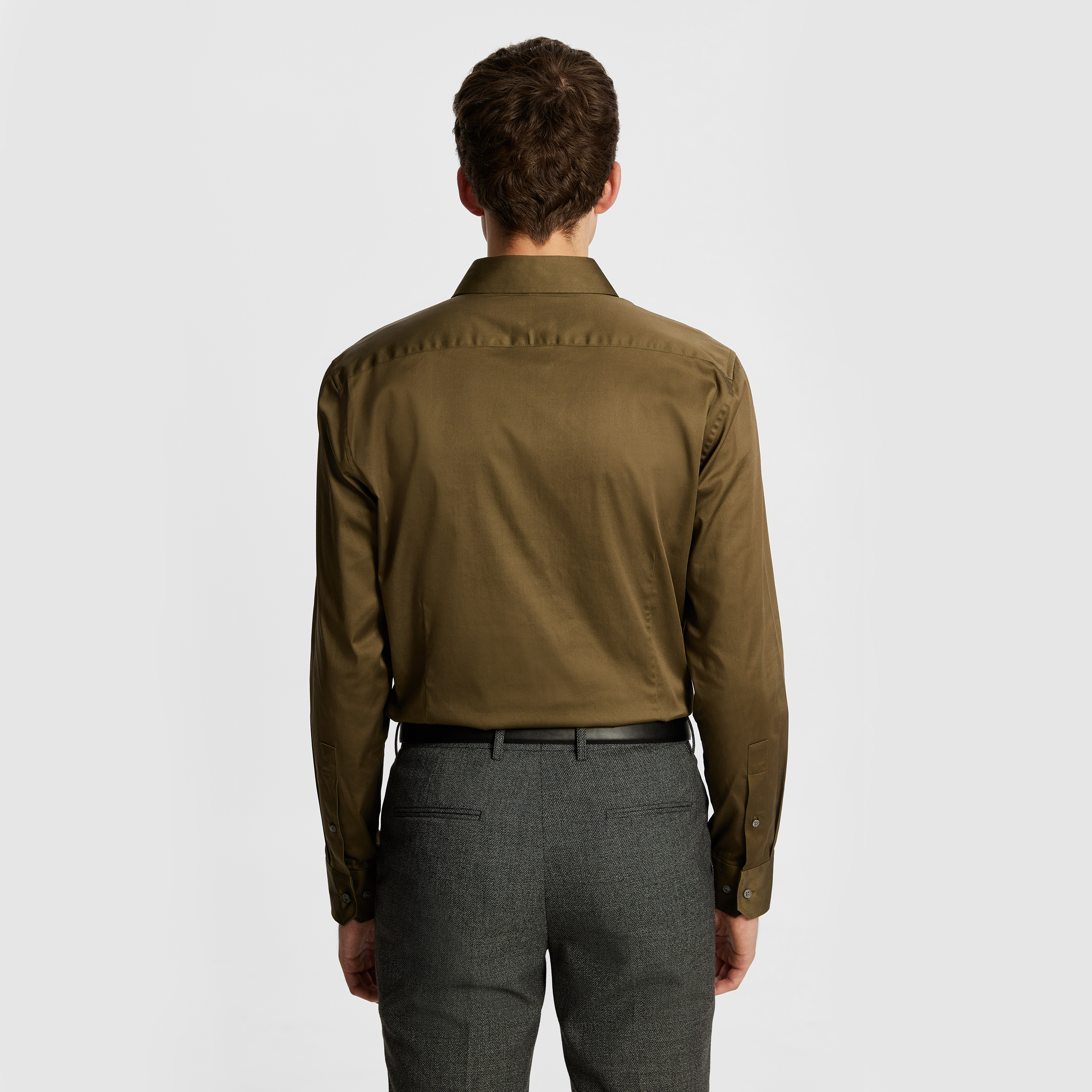 Olive Henry Stretch Slim Fit Dress Shirt