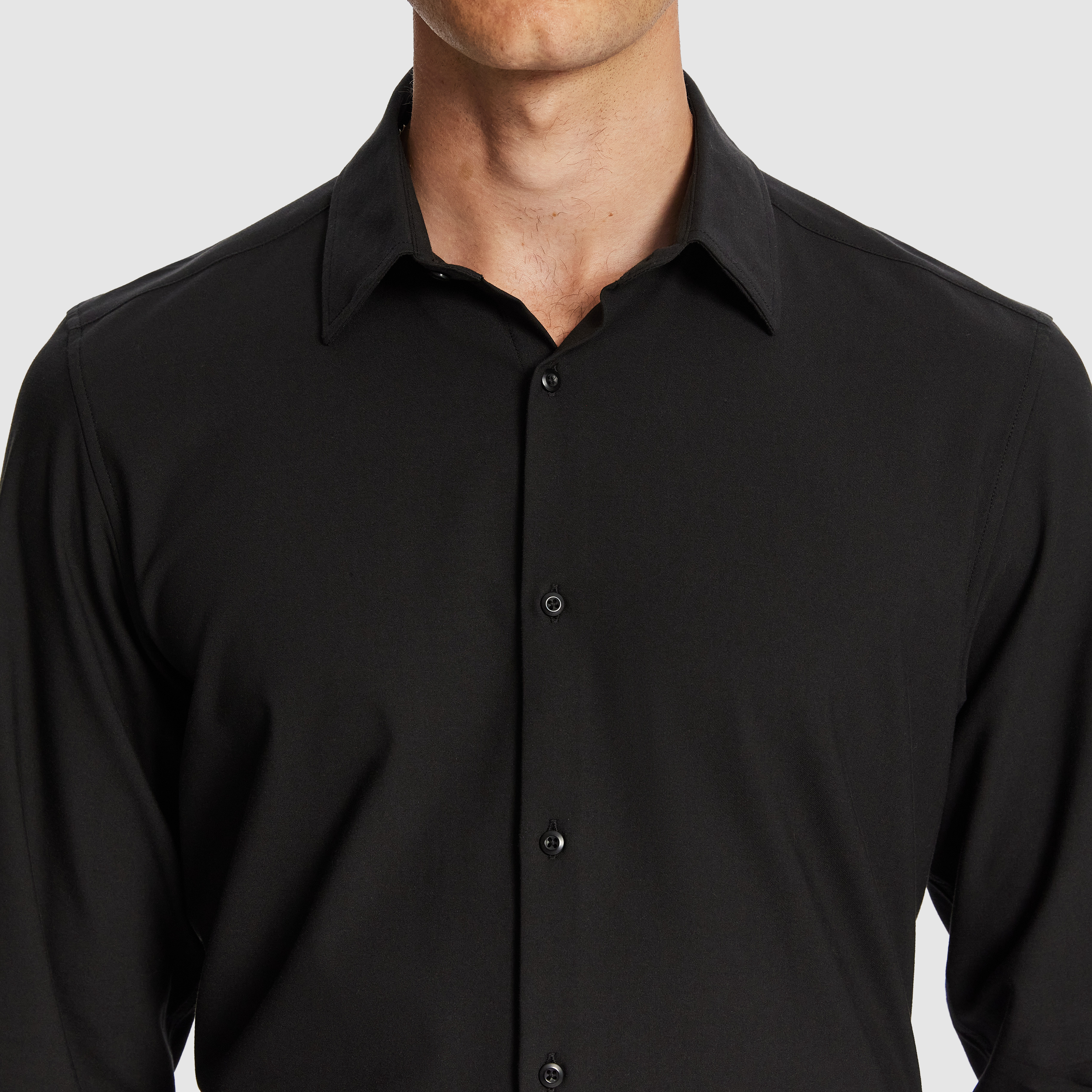 Vision Regular Fit Stretch Coolmax Dress Shirt