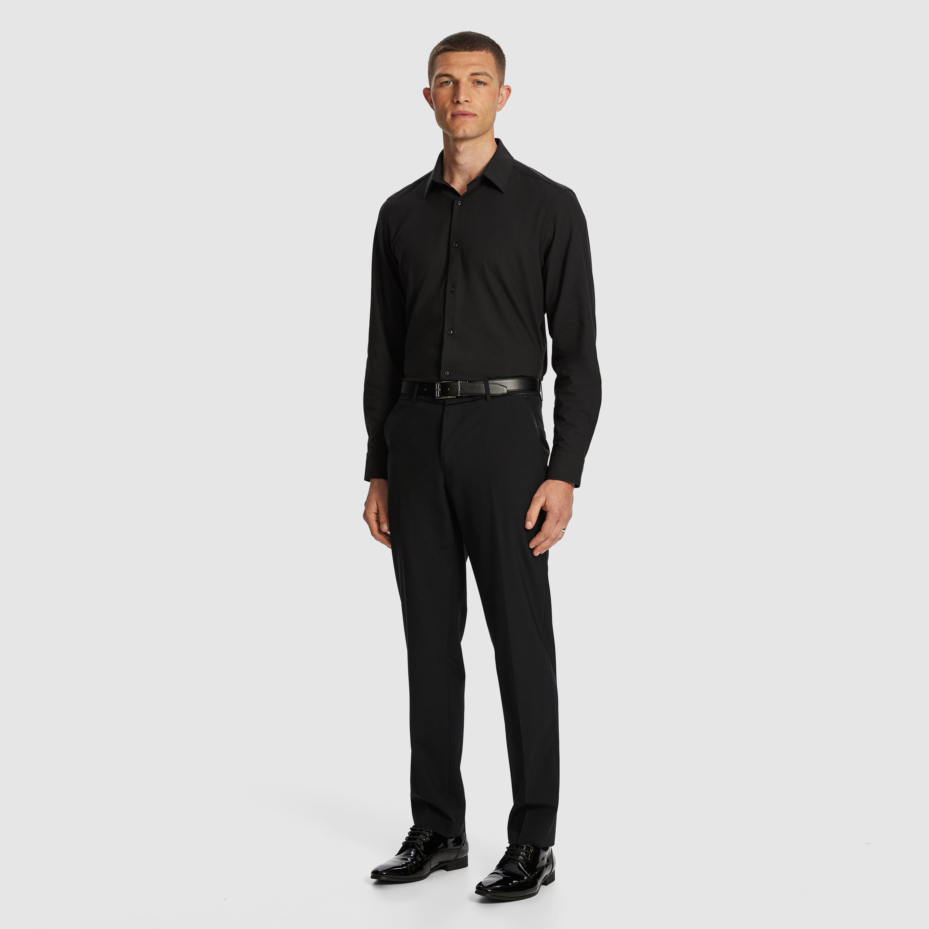 Vision Regular Fit Stretch Coolmax Dress Shirt