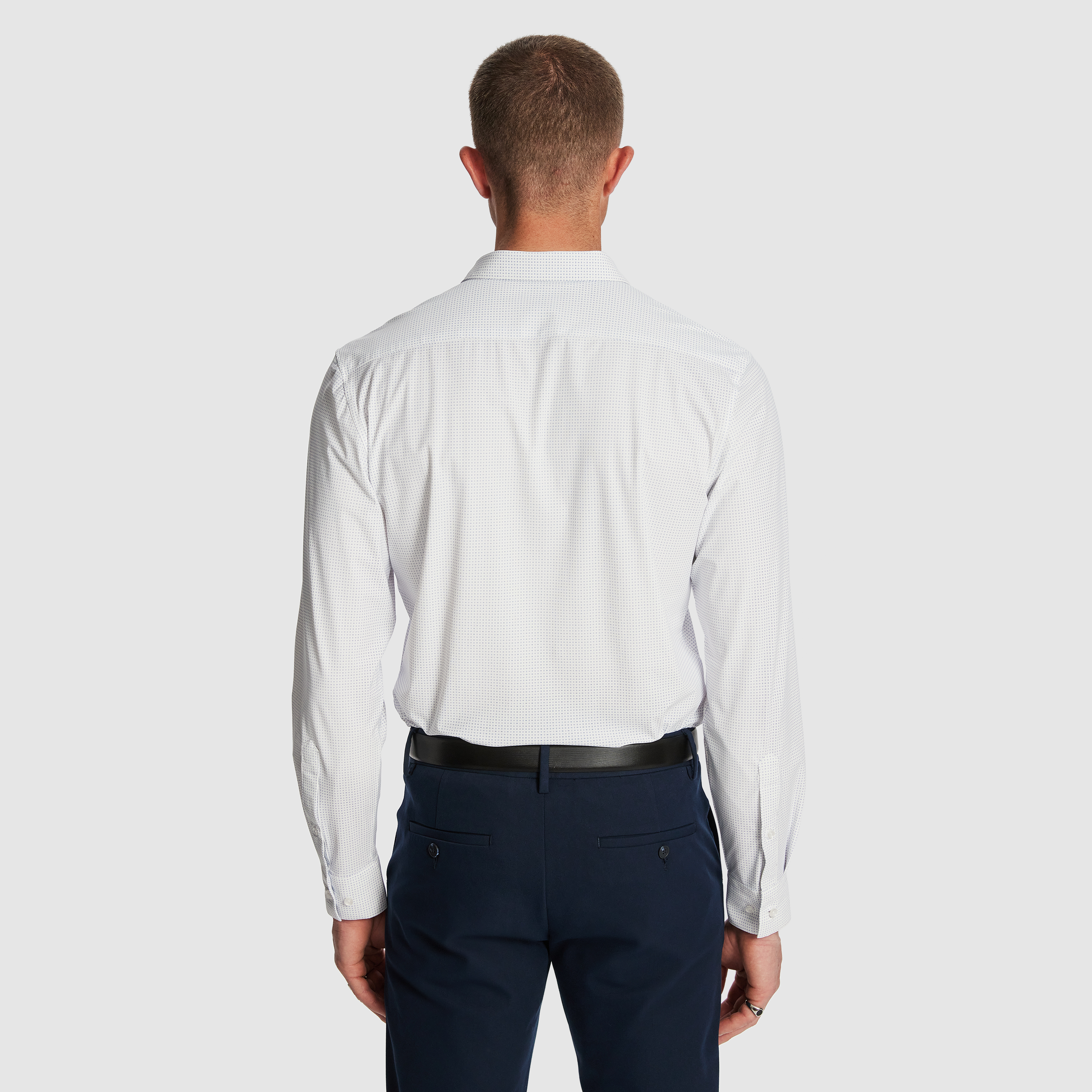 Regent Super Stretch Printed Dress Shirt