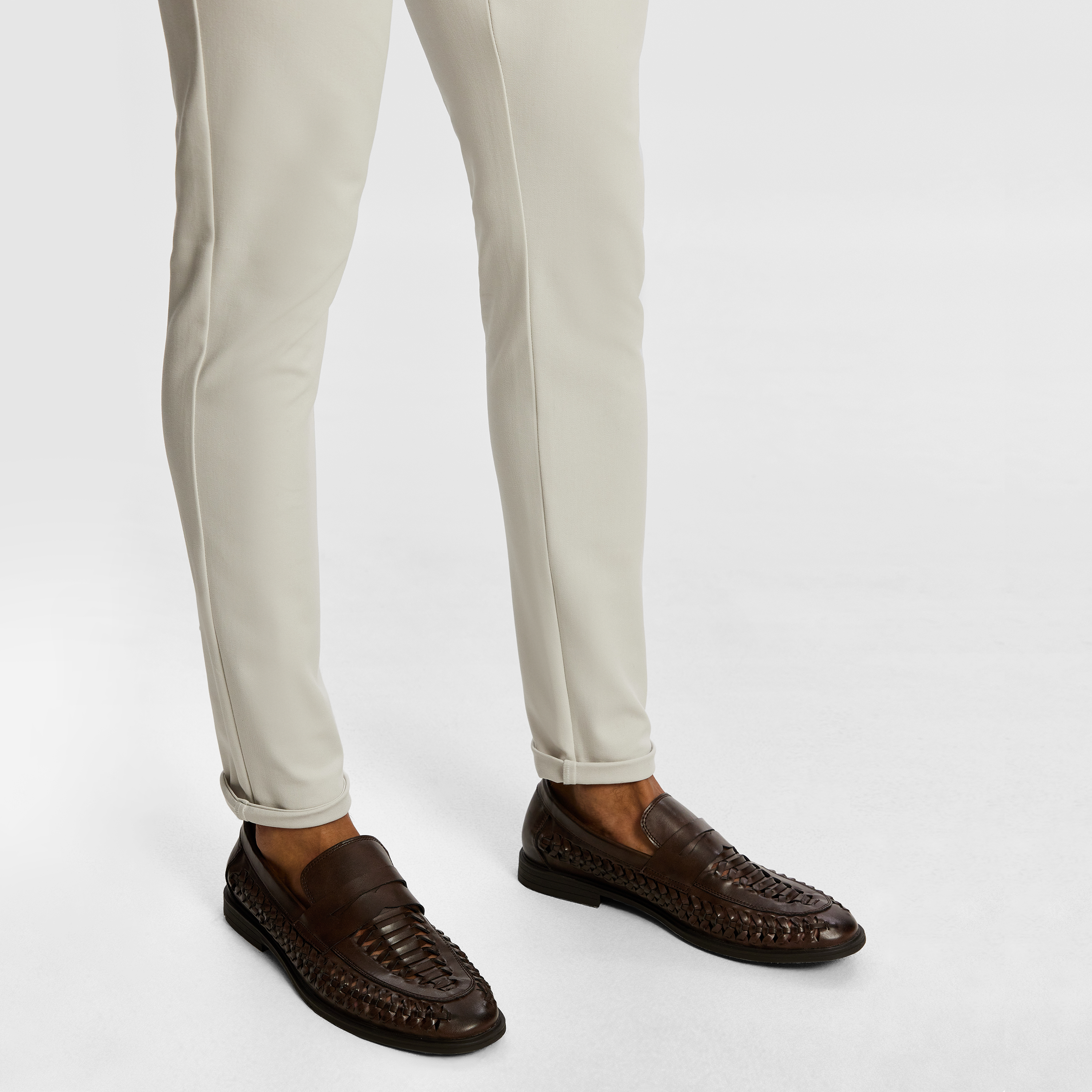 Palm Lattice Slip On Shoe