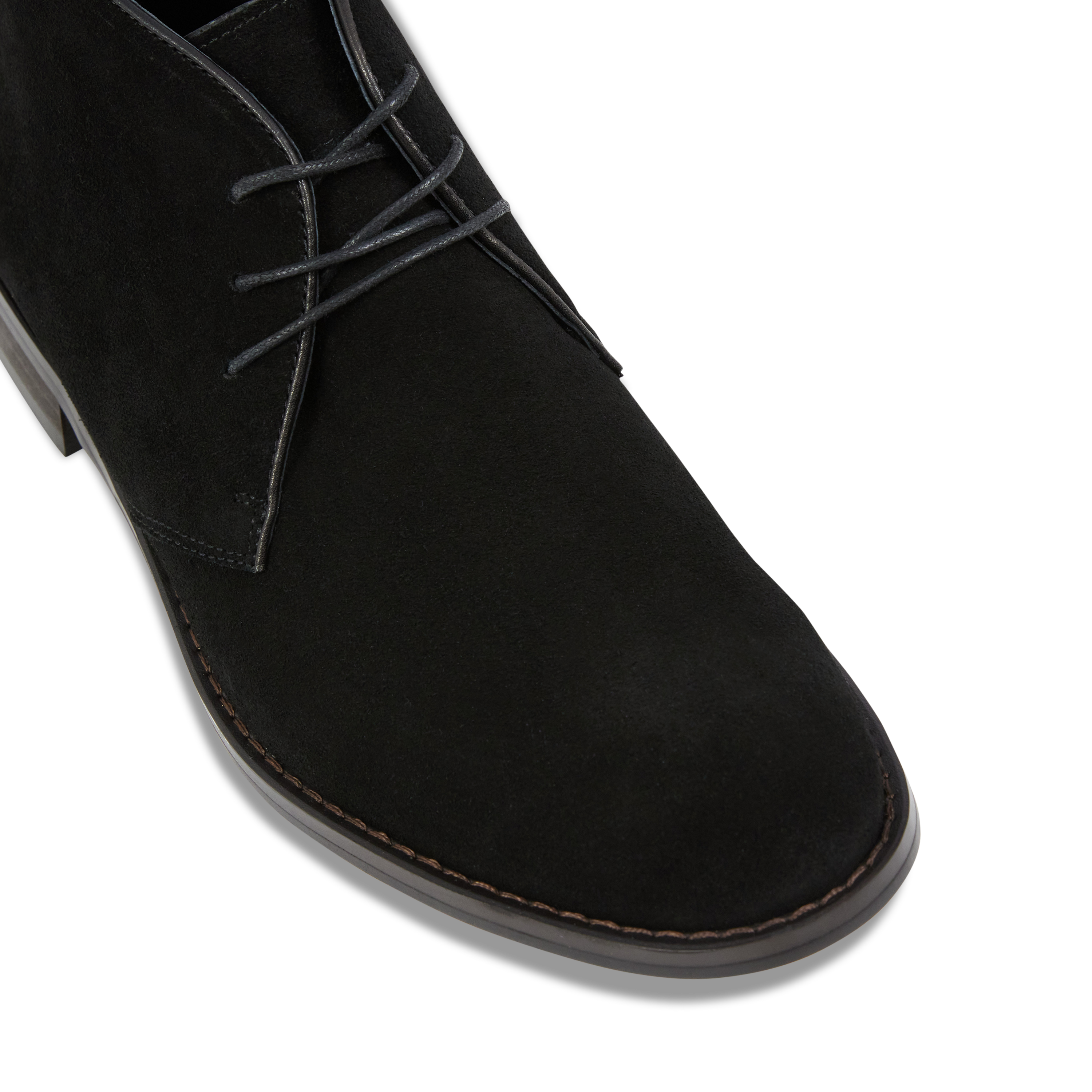 Black Barry Chukka Suede Boot