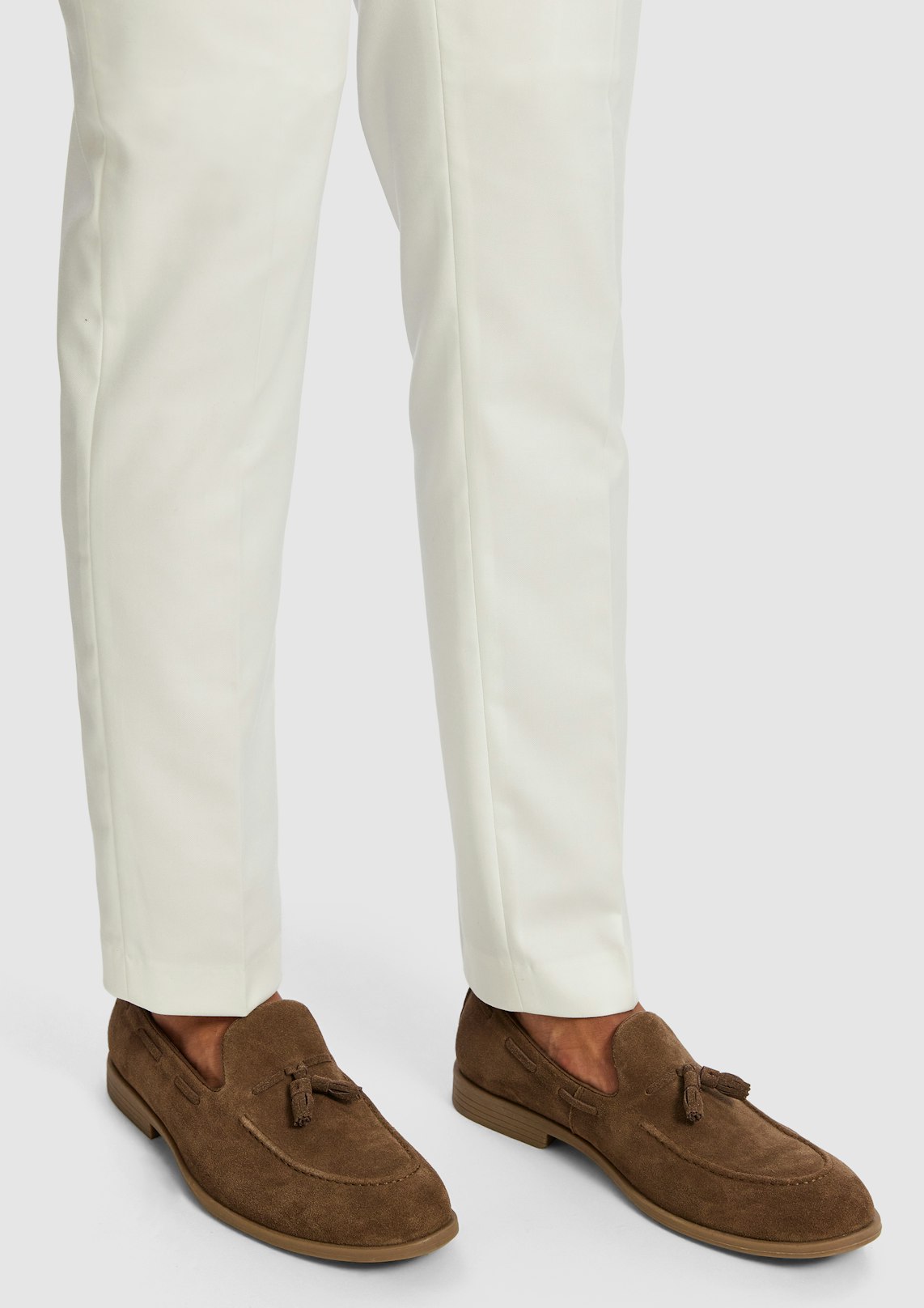 Natural Sisto Suede Leather Shoe