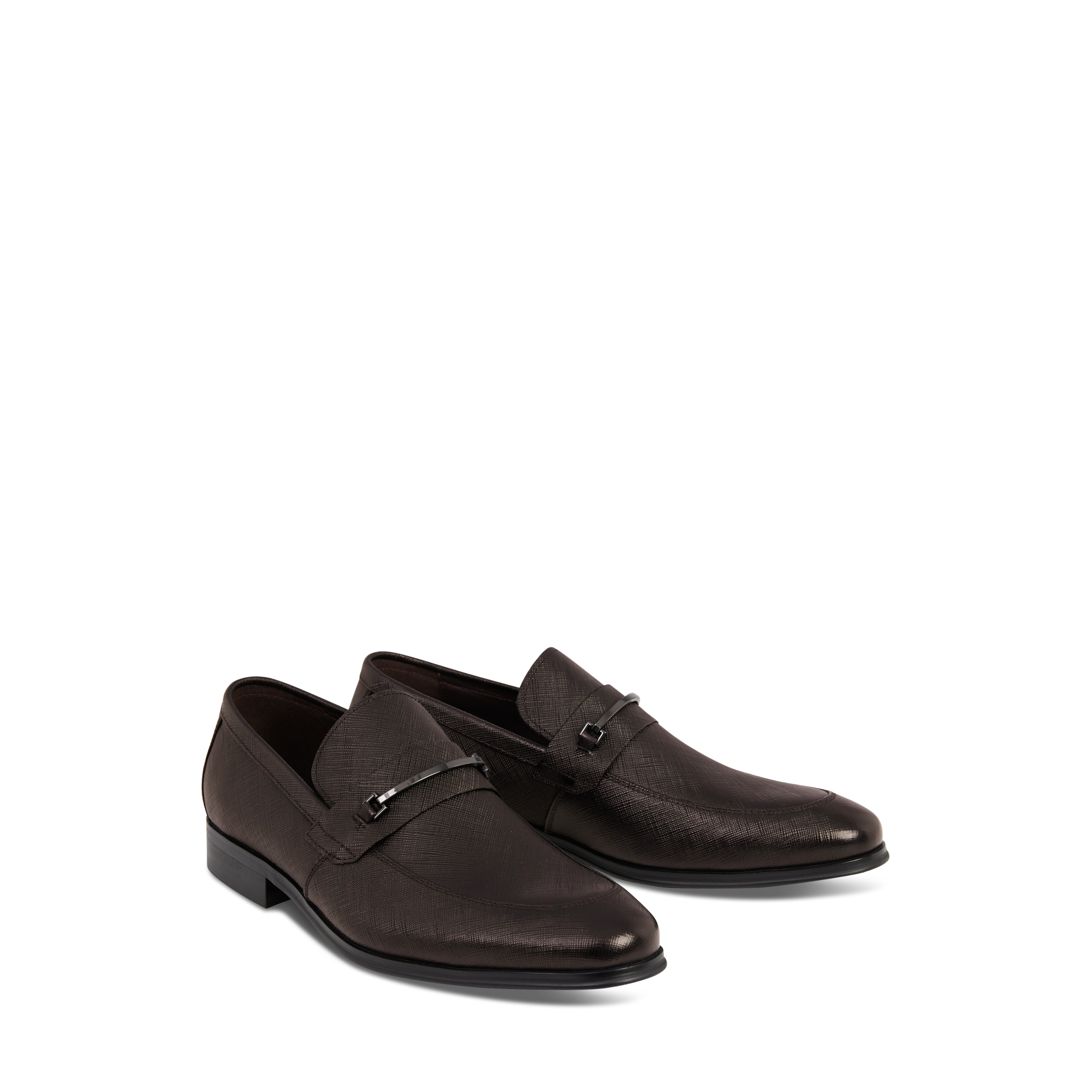 Riccardo Textured Leather Loafer