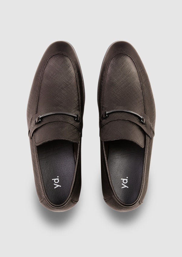 Riccardo Textured Leather Loafer