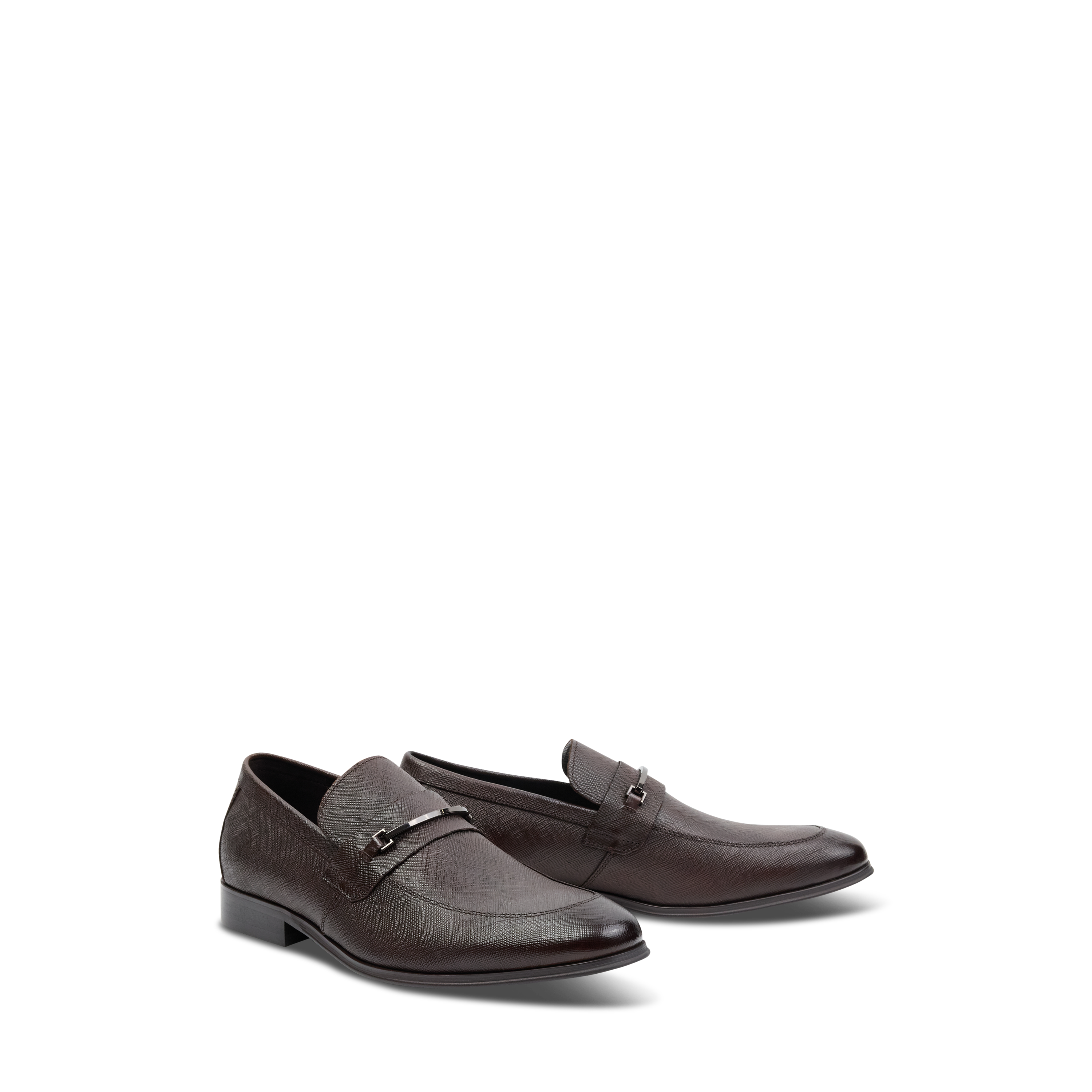 Riccardo Textured Leather Loafer