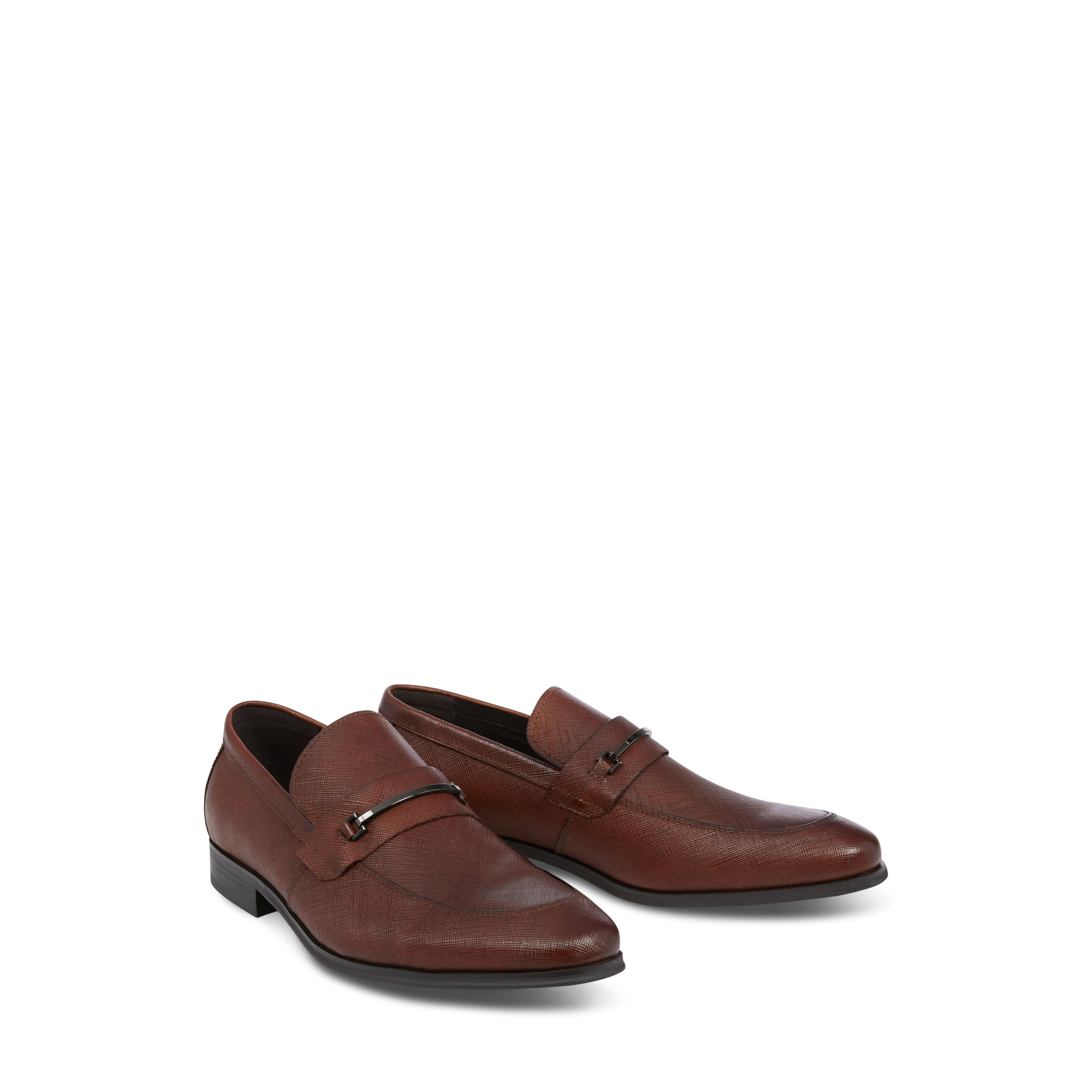 Riccardo Textured Leather Loafer
