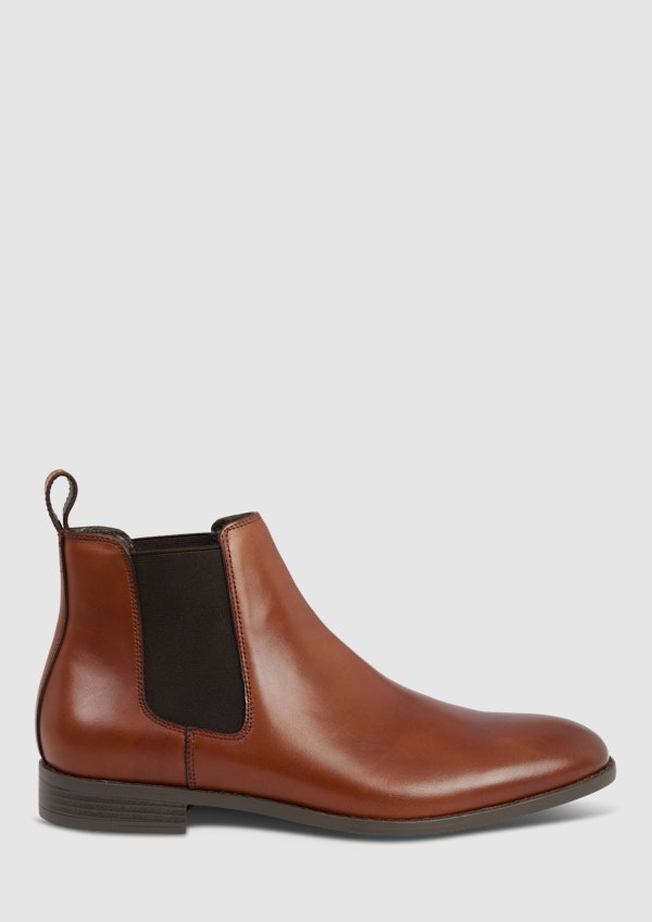 Thomas Chelsea Leather Boot