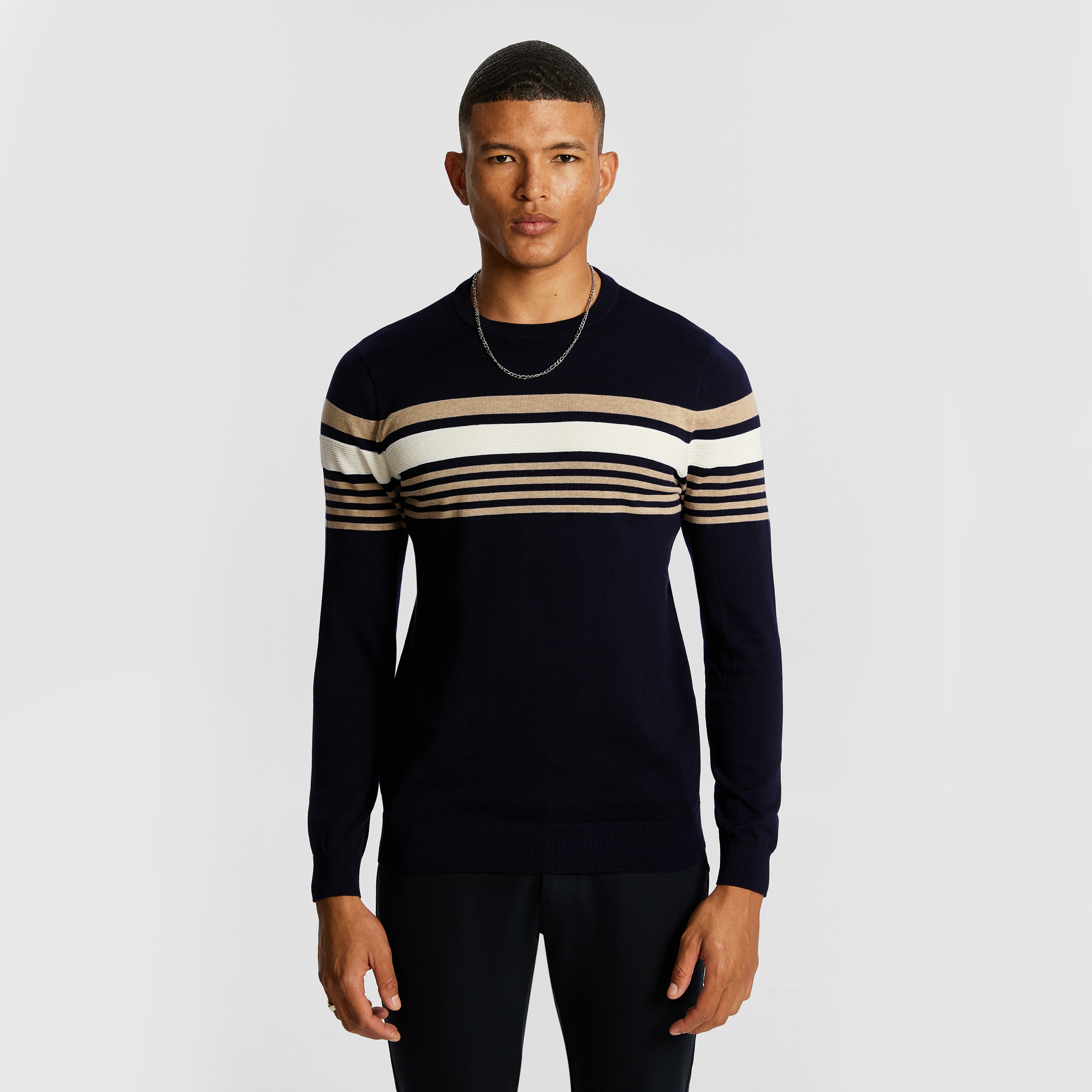 Philip Crew Neck Knit Jumper