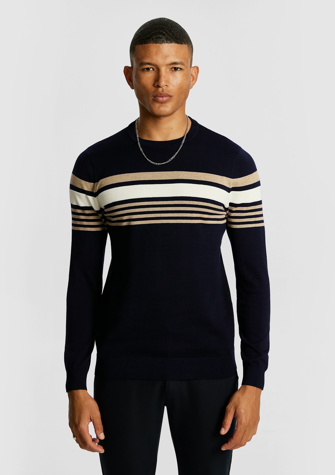 Philip Crew Neck Knit Jumper