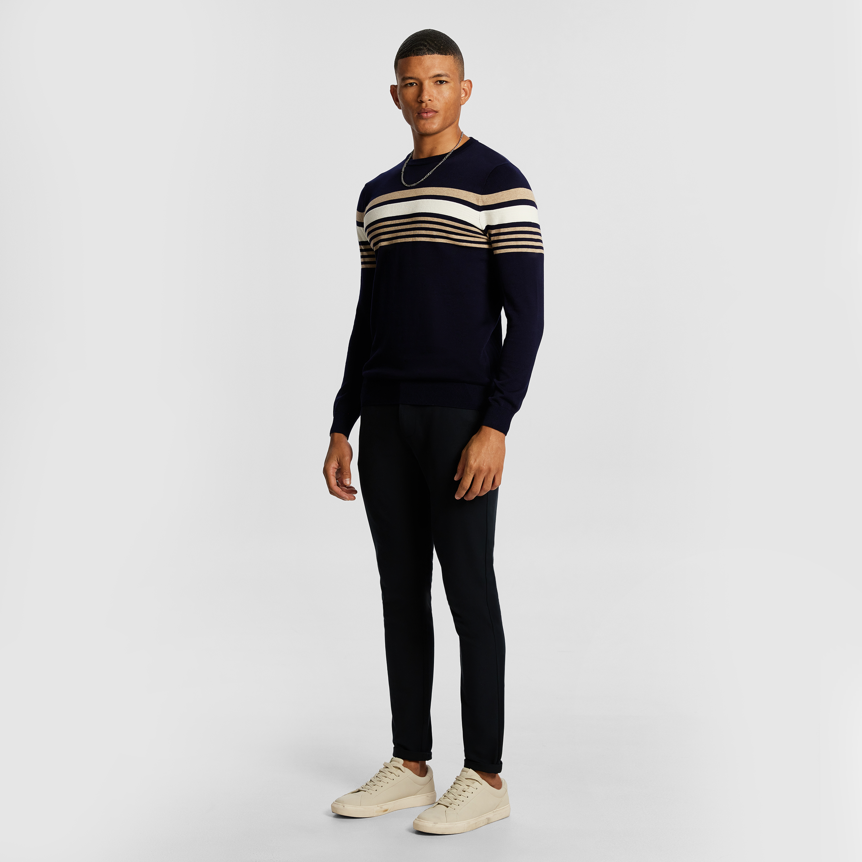 Philip Crew Neck Knit Jumper