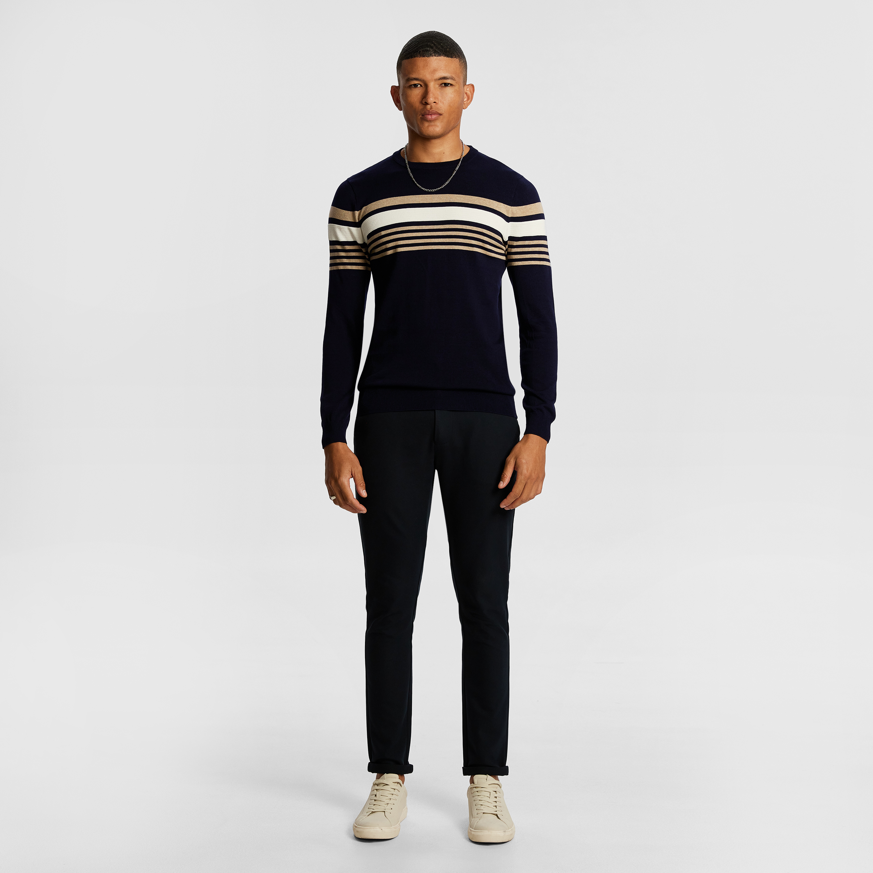 Philip Crew Neck Knit Jumper