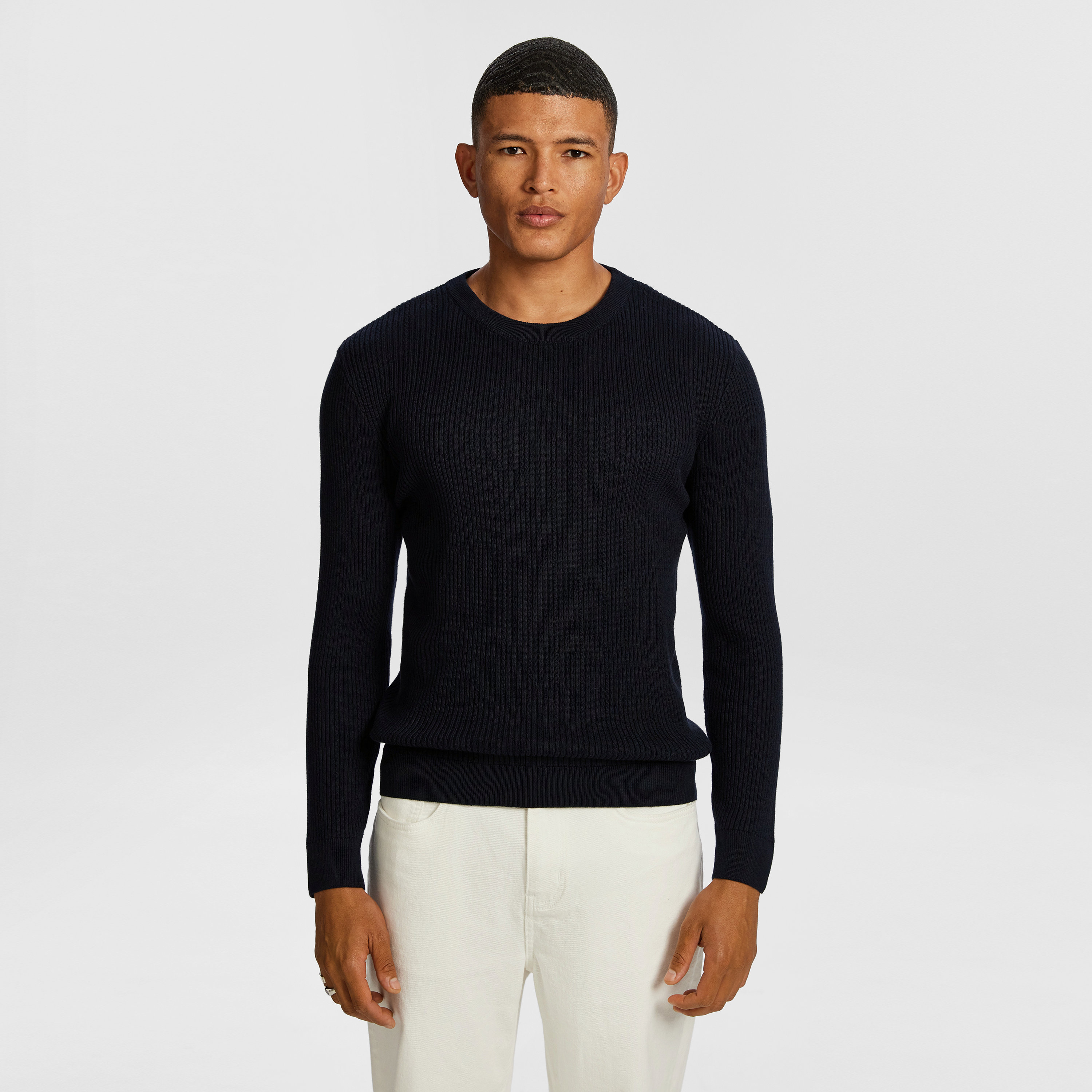 Jackman Crew Neck Knit Jumper