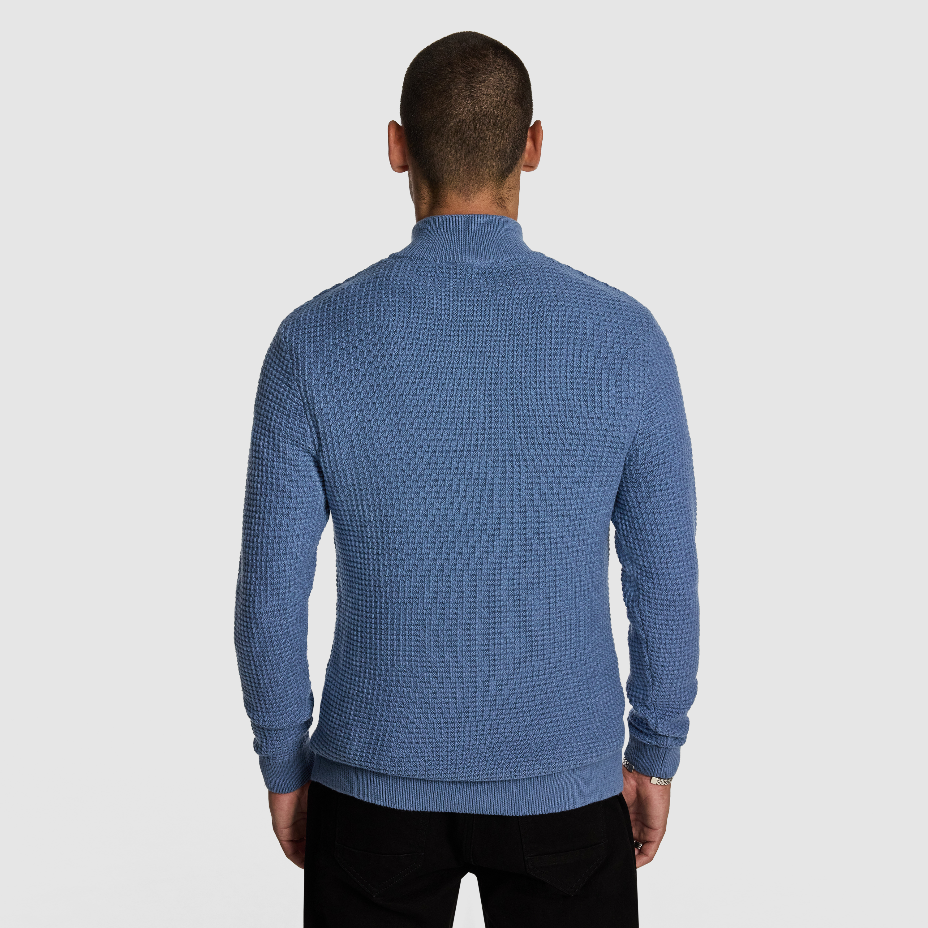 Blue Martin 1/4 Zip Knit Jumper
