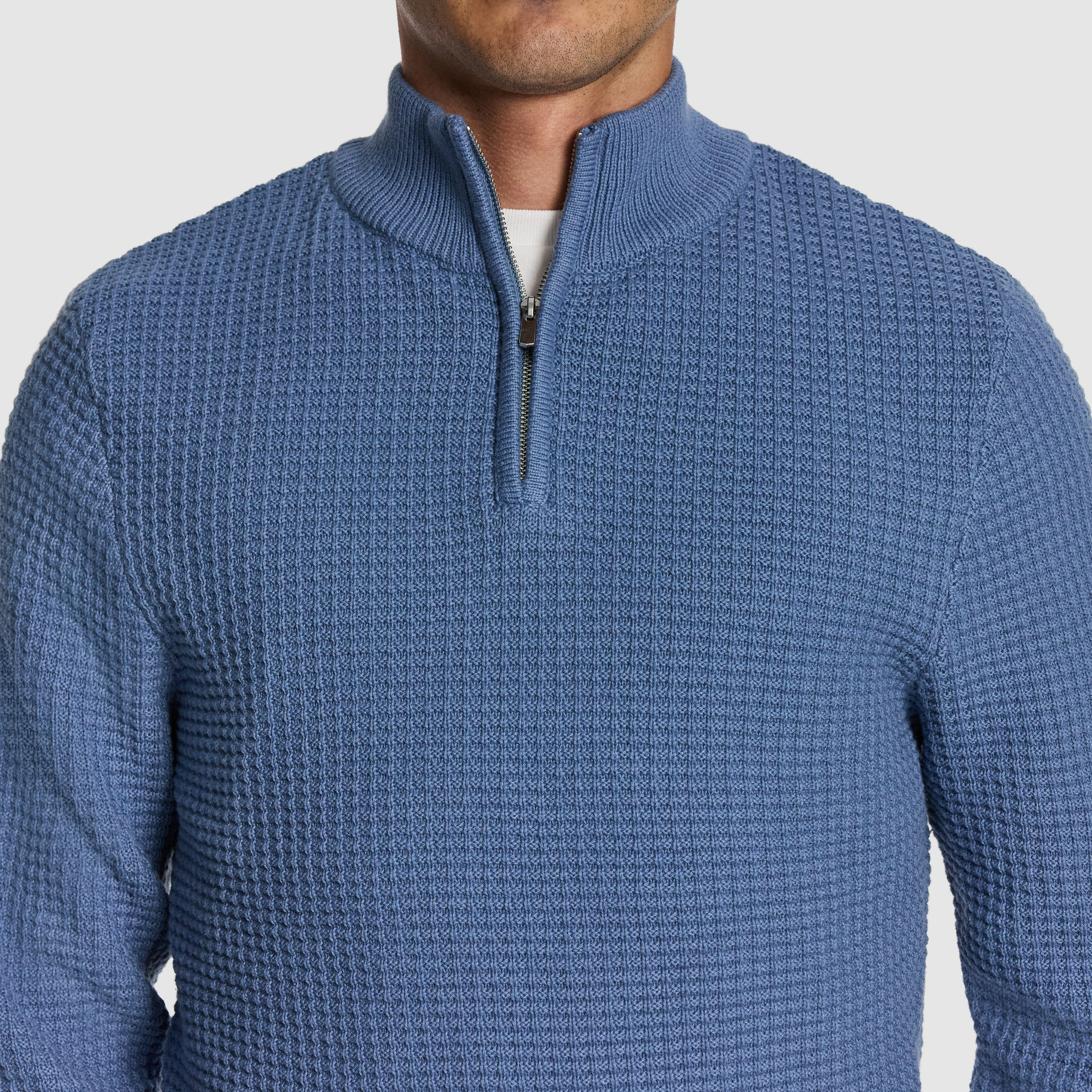 Blue Martin 1/4 Zip Knit Jumper