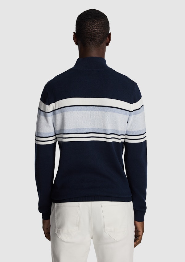 Brosnon 1/4 Zip Knit Jumper