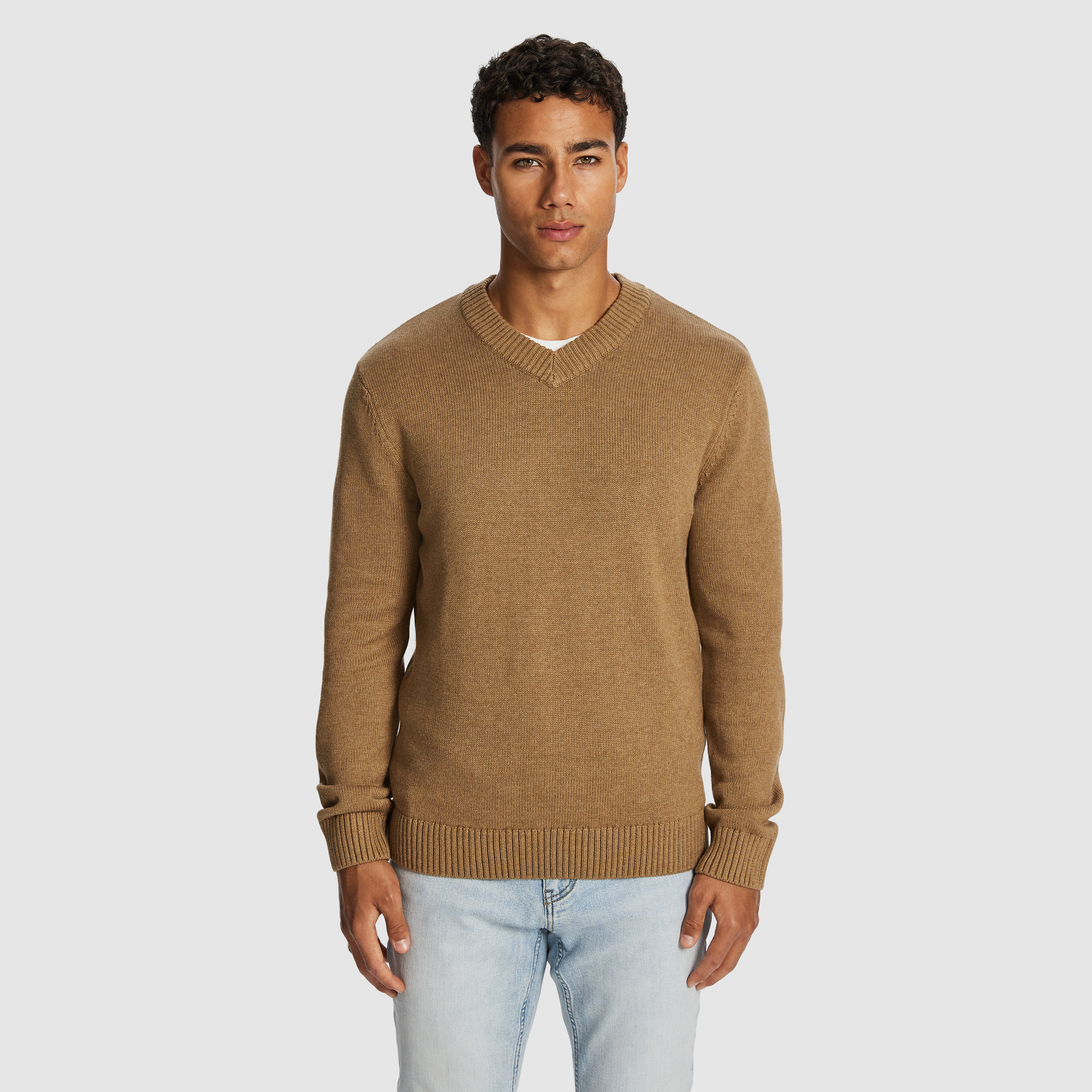 Thornton V Neck Knit Jumper