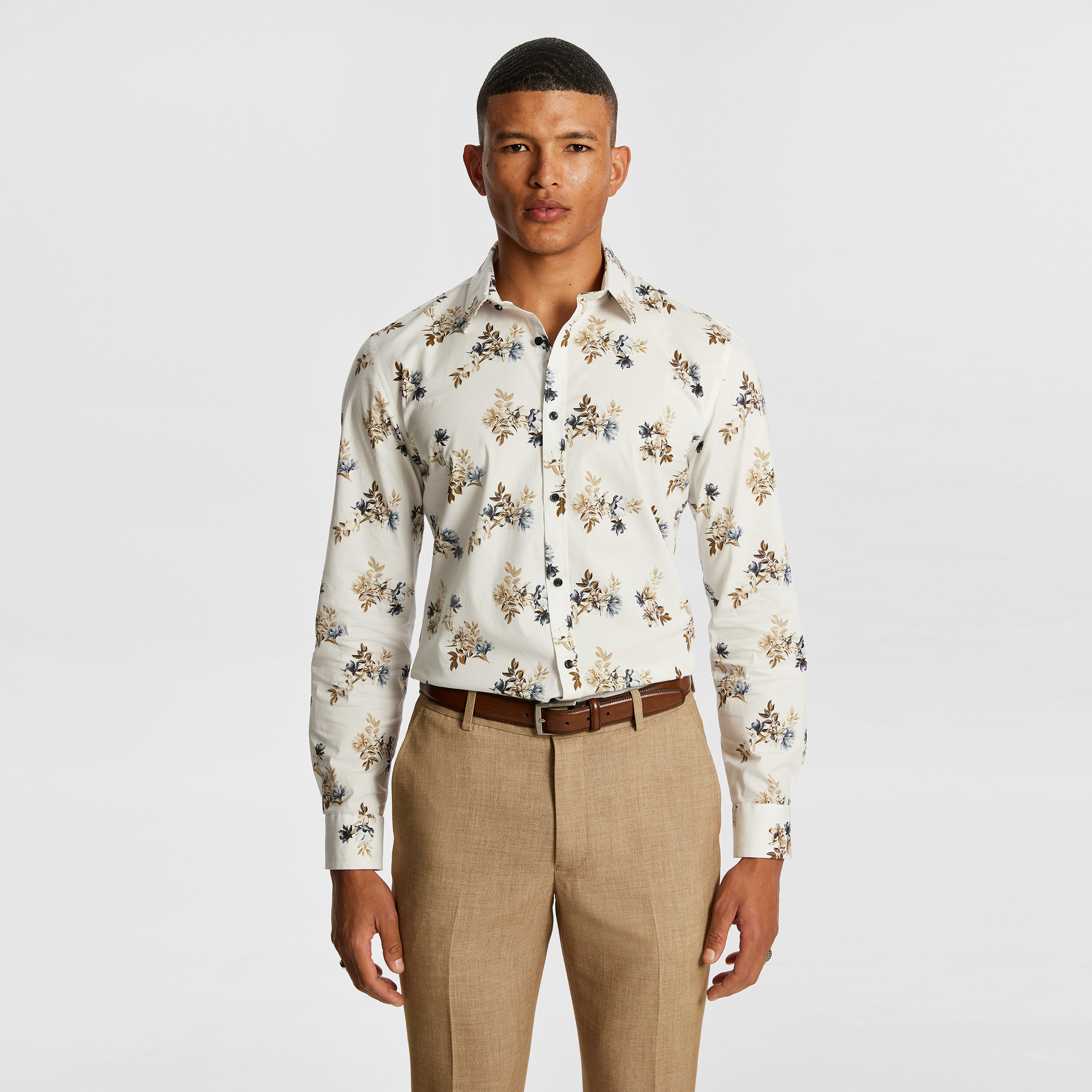 Lisbon Slim Floral Shirt