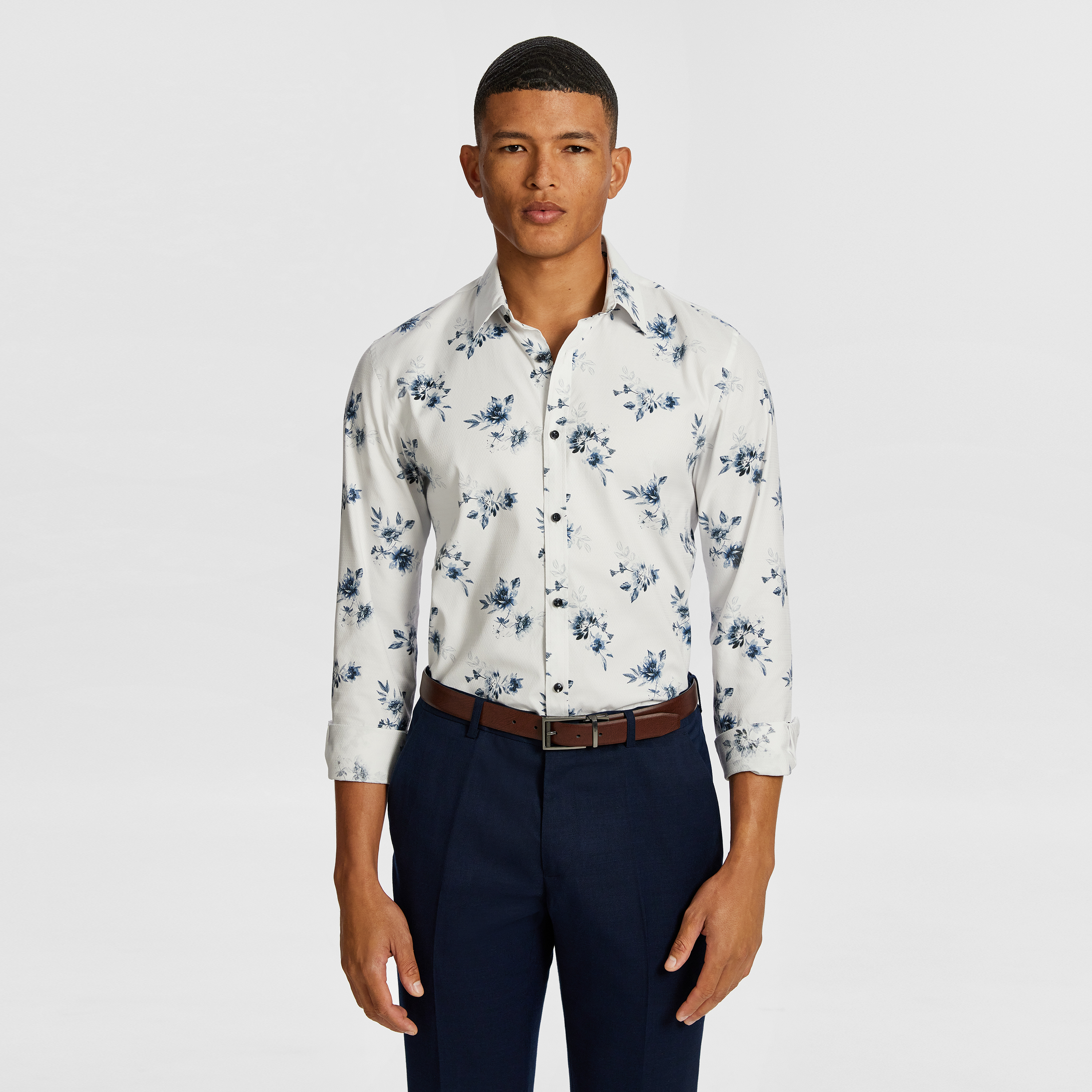 Colton Slim Floral Shirt