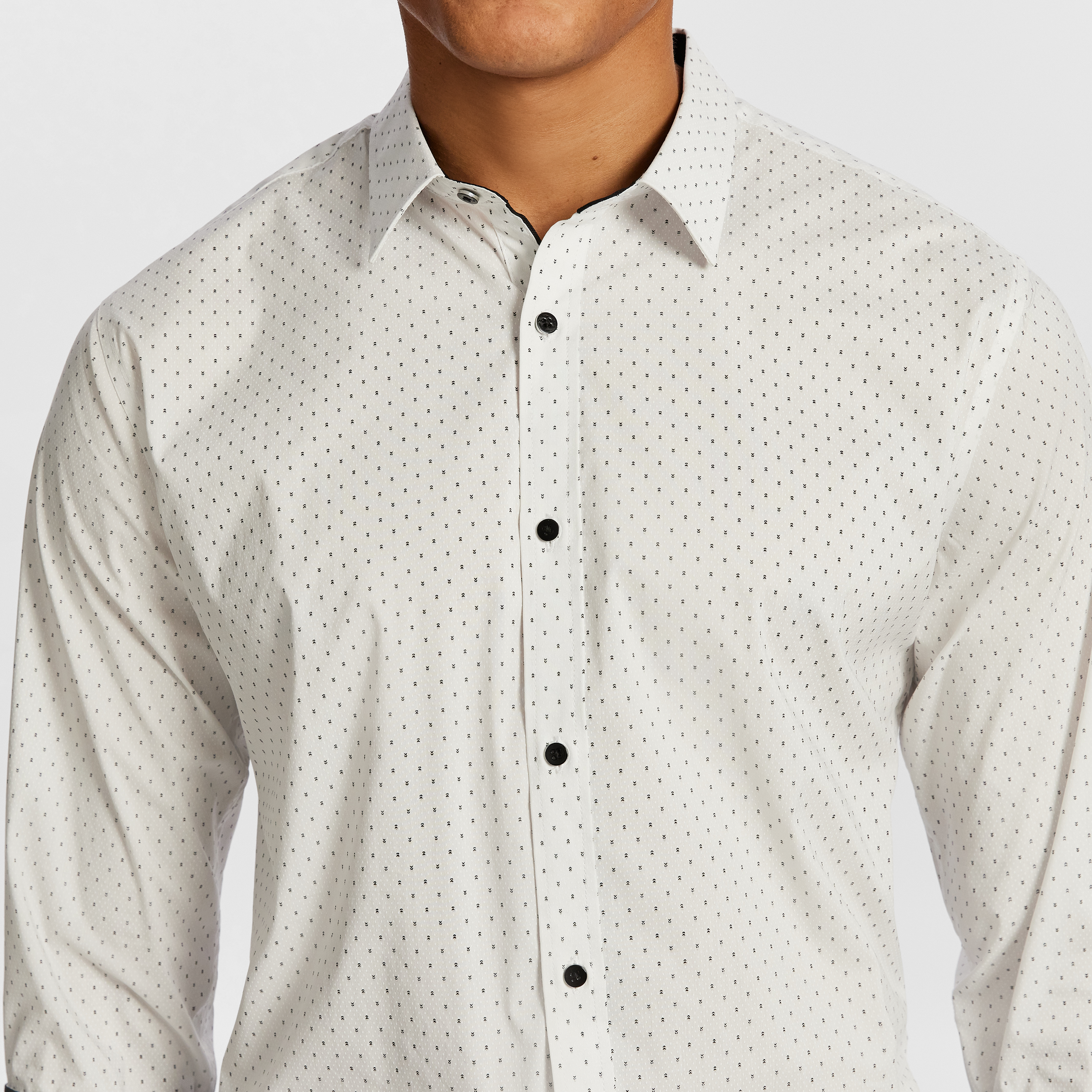 Bail Slim Geo Shirt