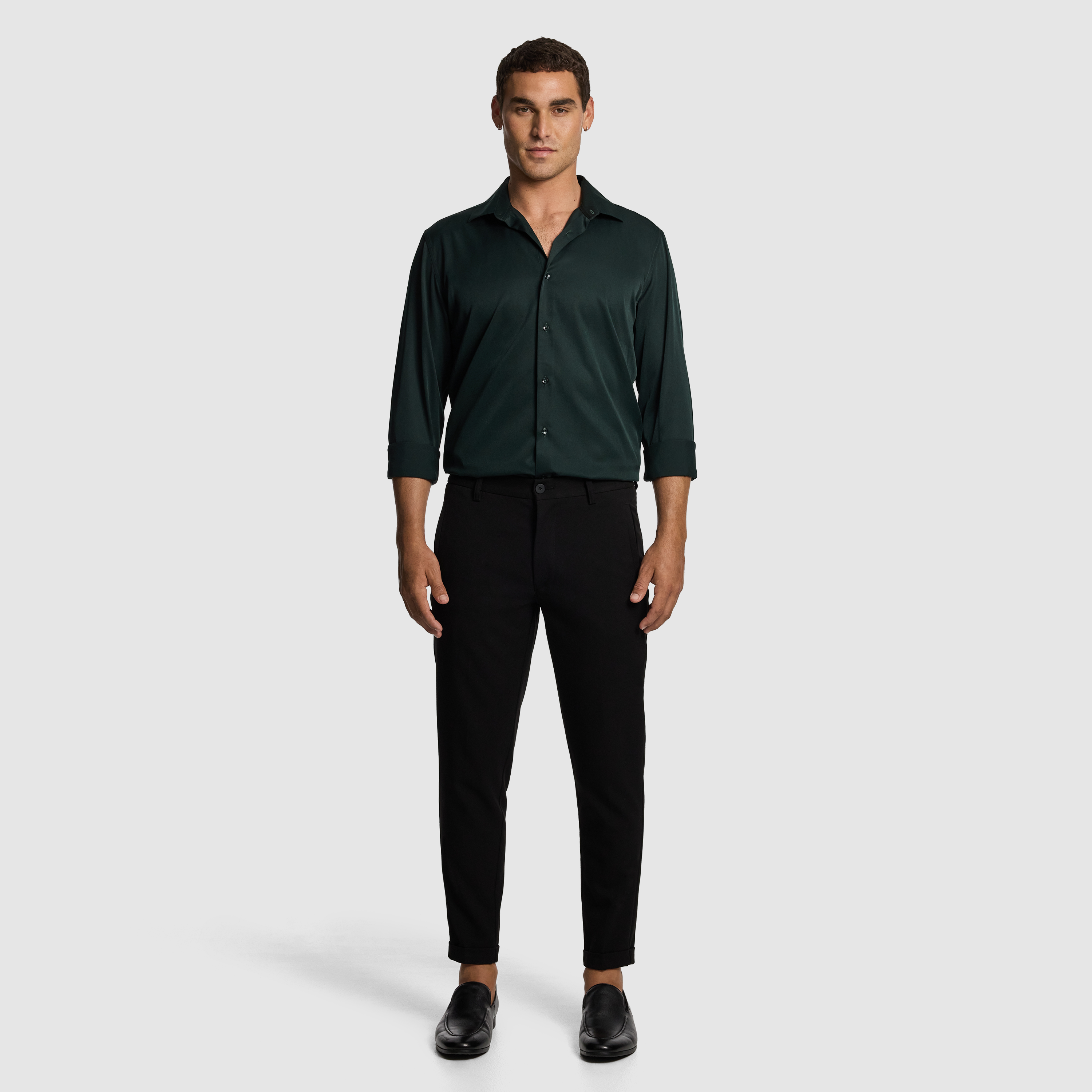 Emerald Green Antonio Shirt