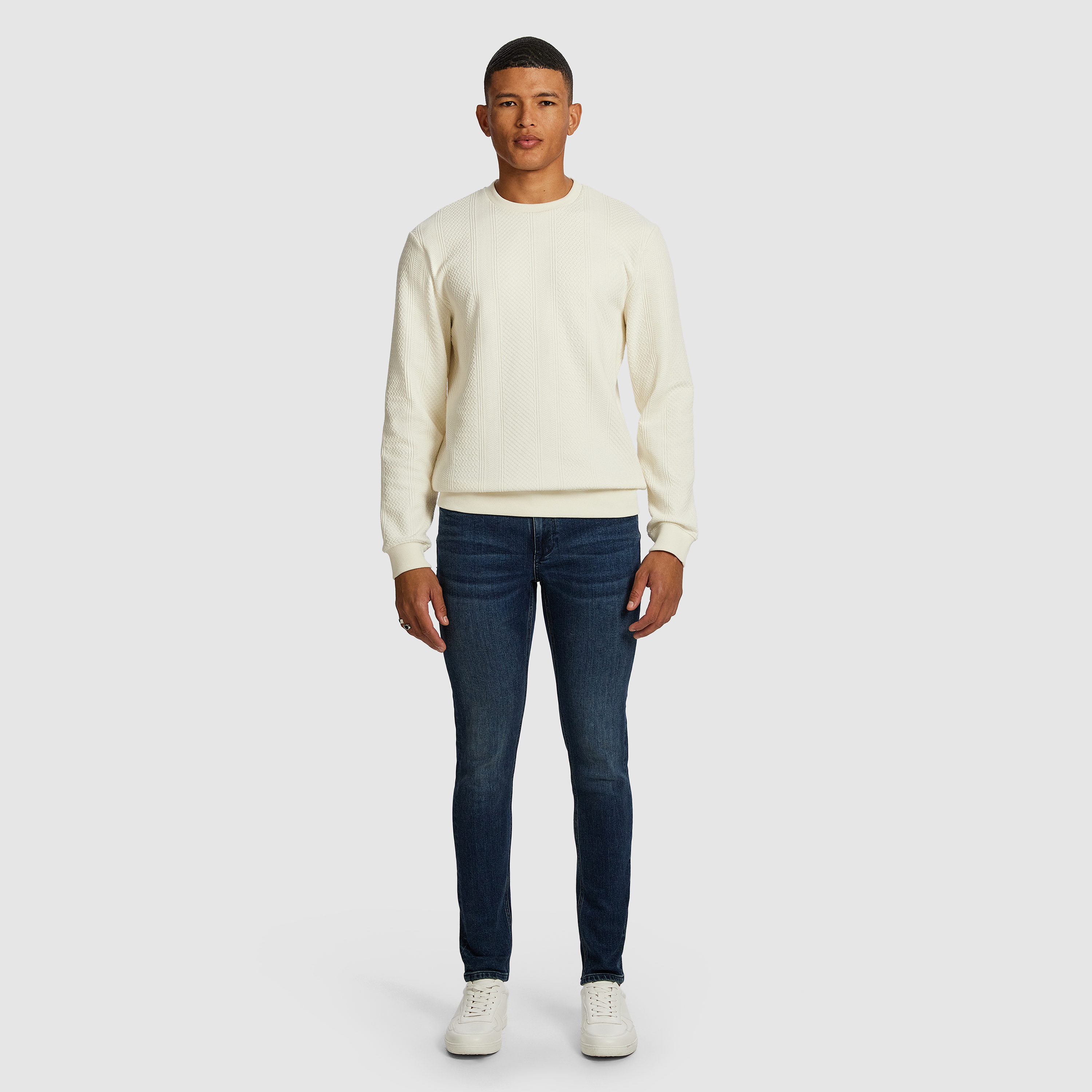 Off White Madiera Crew Sweatshirt