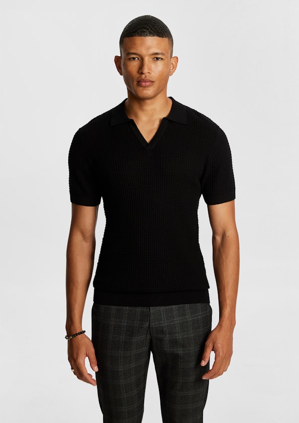 Arden Knitted Polo Shirt