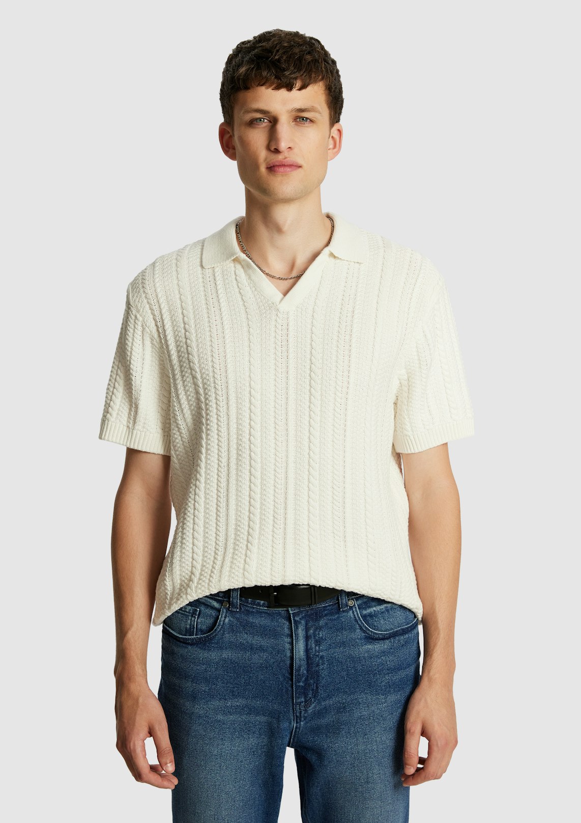 Amesbury Knitted Polo Shirt