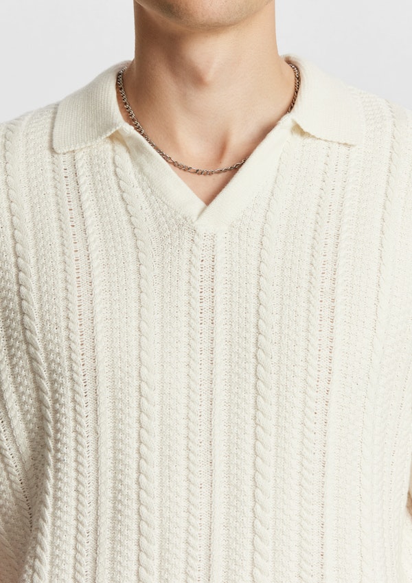 Amesbury Knitted Polo Shirt