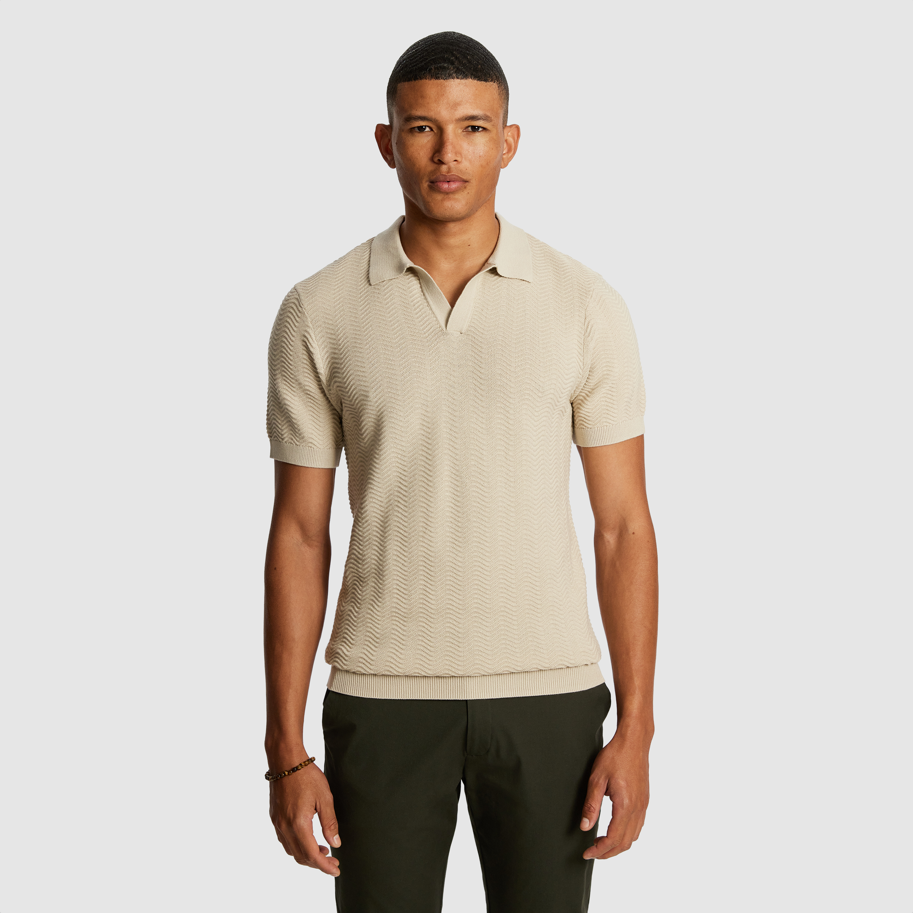 Josh Knitted Polo Shirt