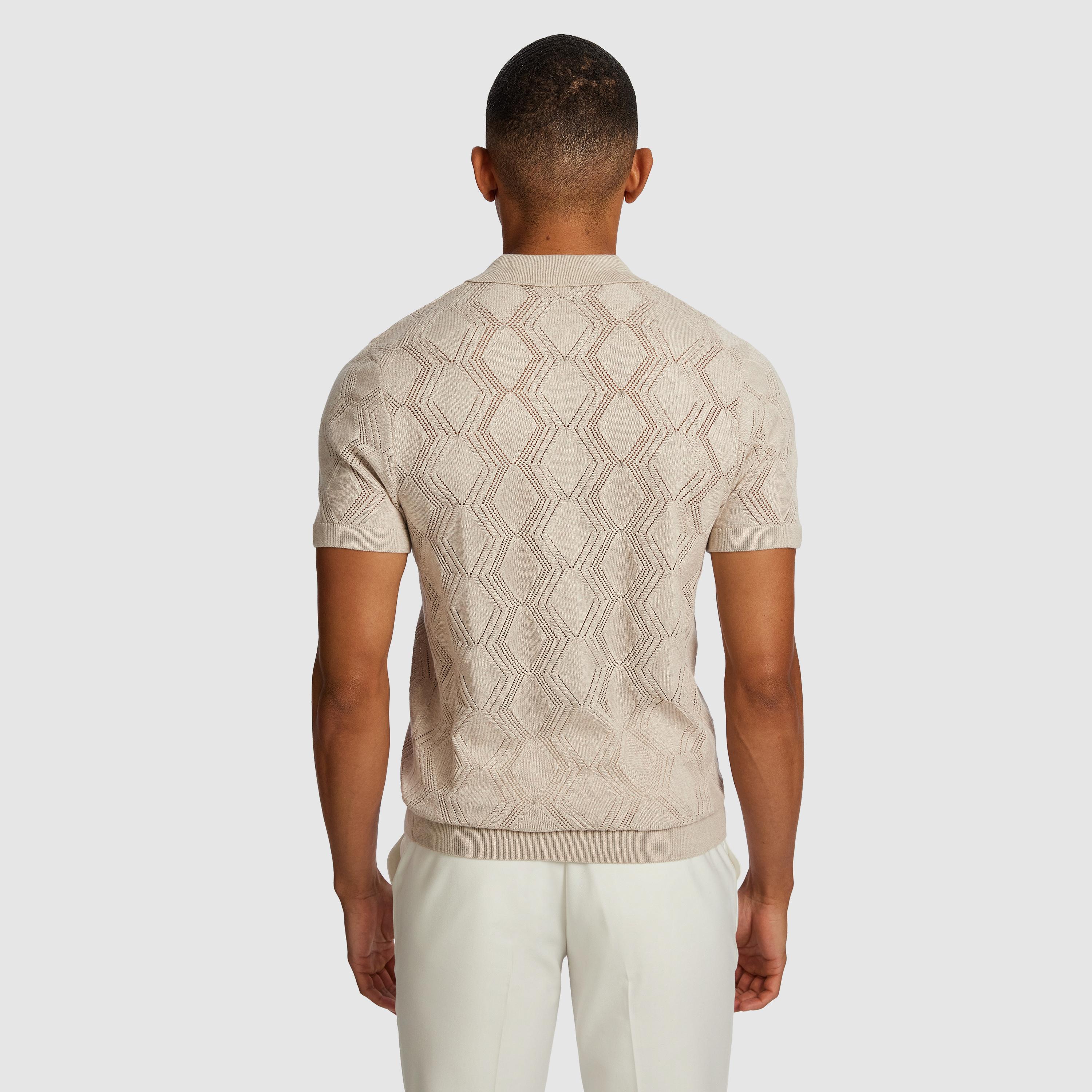 Rutherford Knitted Polo Shirt