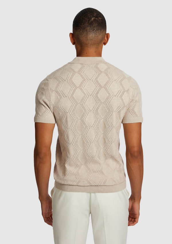 Rutherford Knitted Polo Shirt