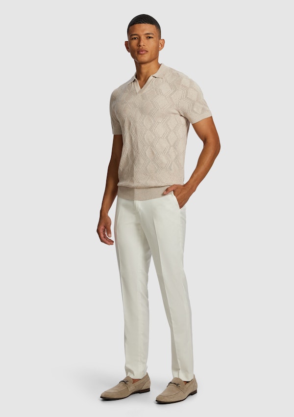 Rutherford Knitted Polo Shirt