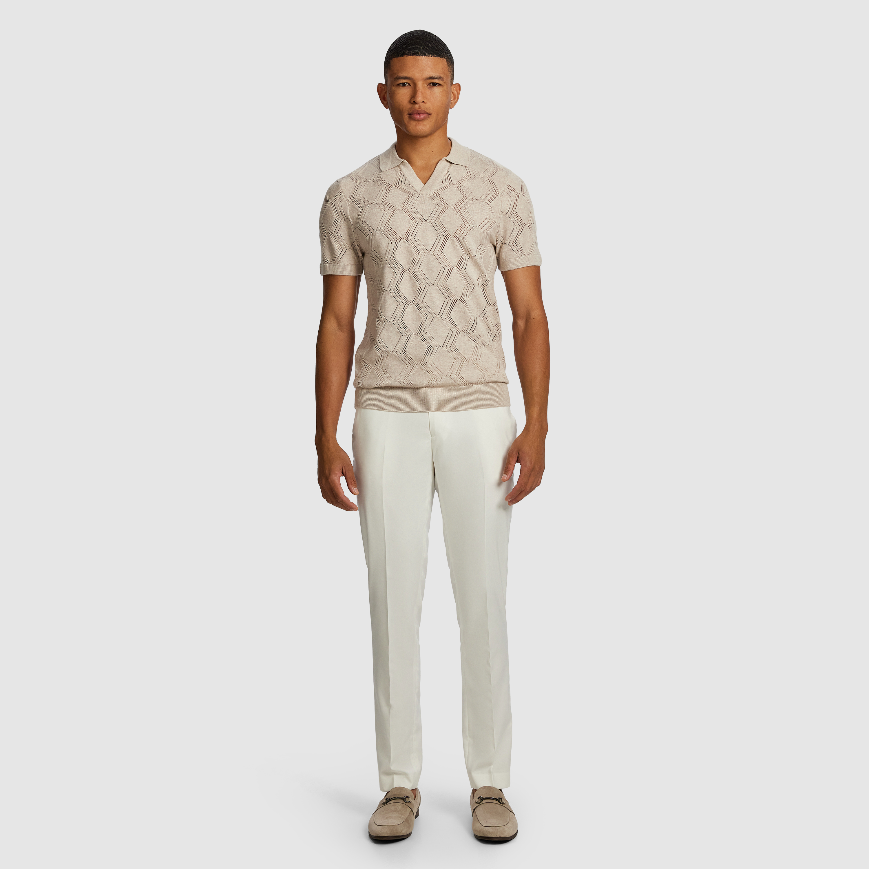 Rutherford Knitted Polo Shirt