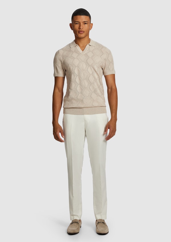 Rutherford Knitted Polo Shirt