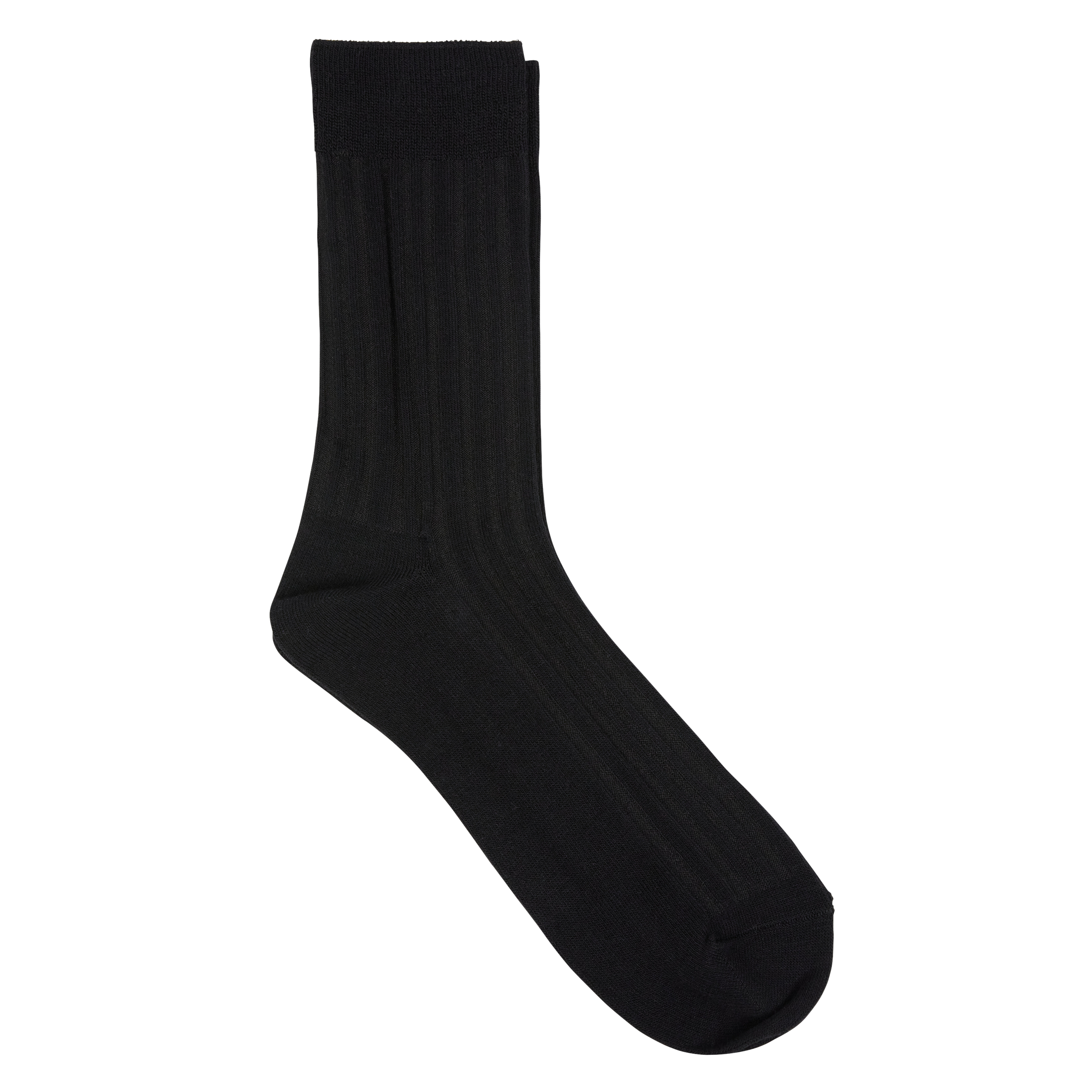 Assorted Bamboo Ribbed 3 Pack Socks