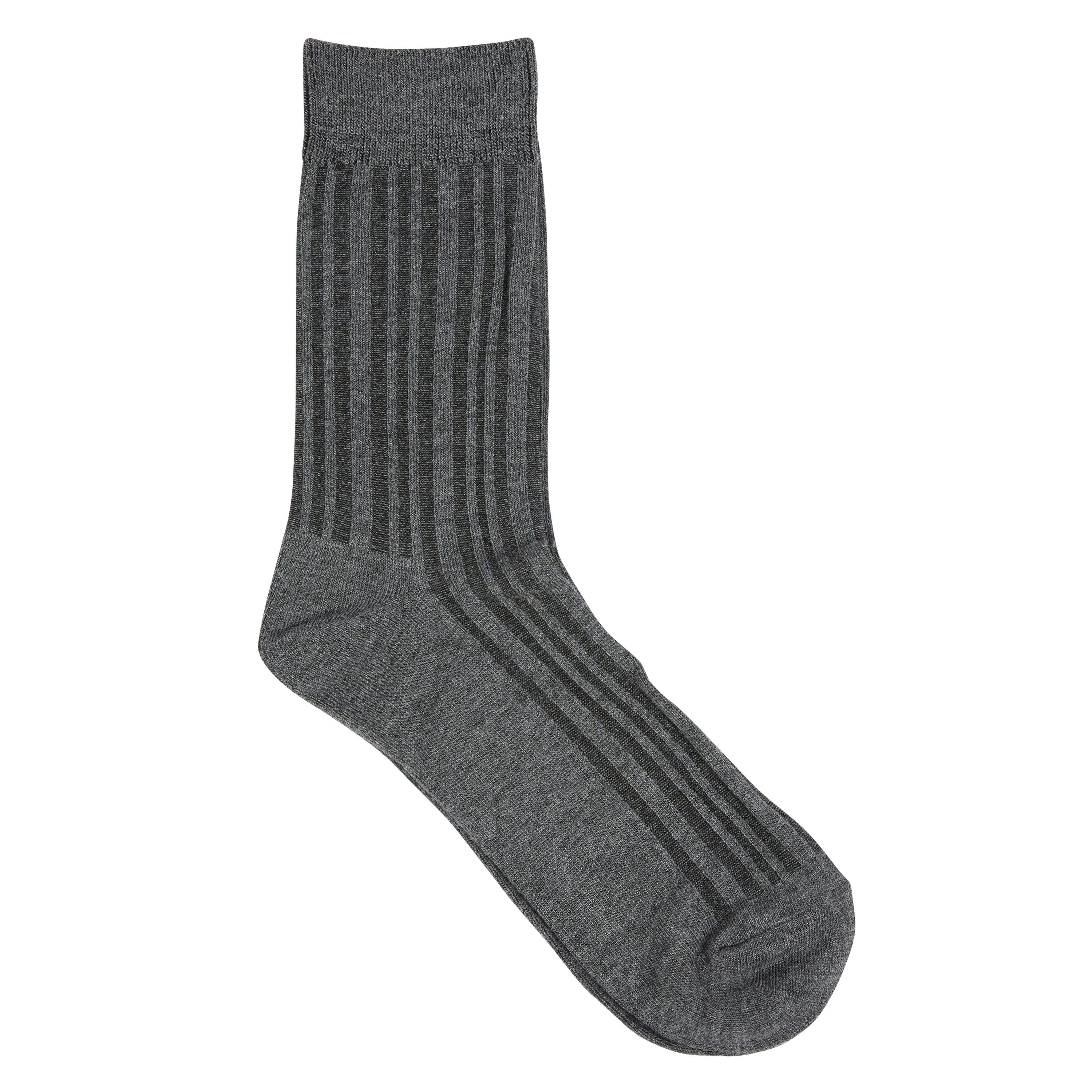 Assorted Bamboo Ribbed 3 Pack Socks