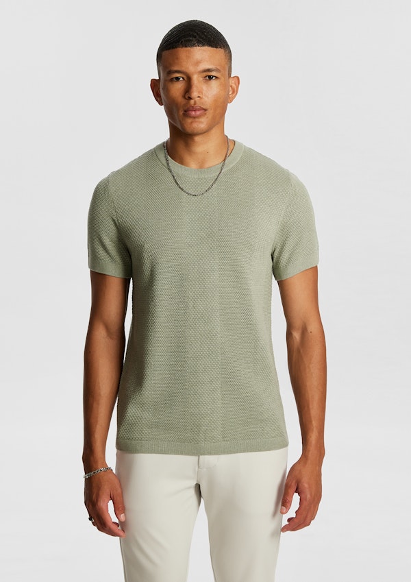 Clint Knitted Tee