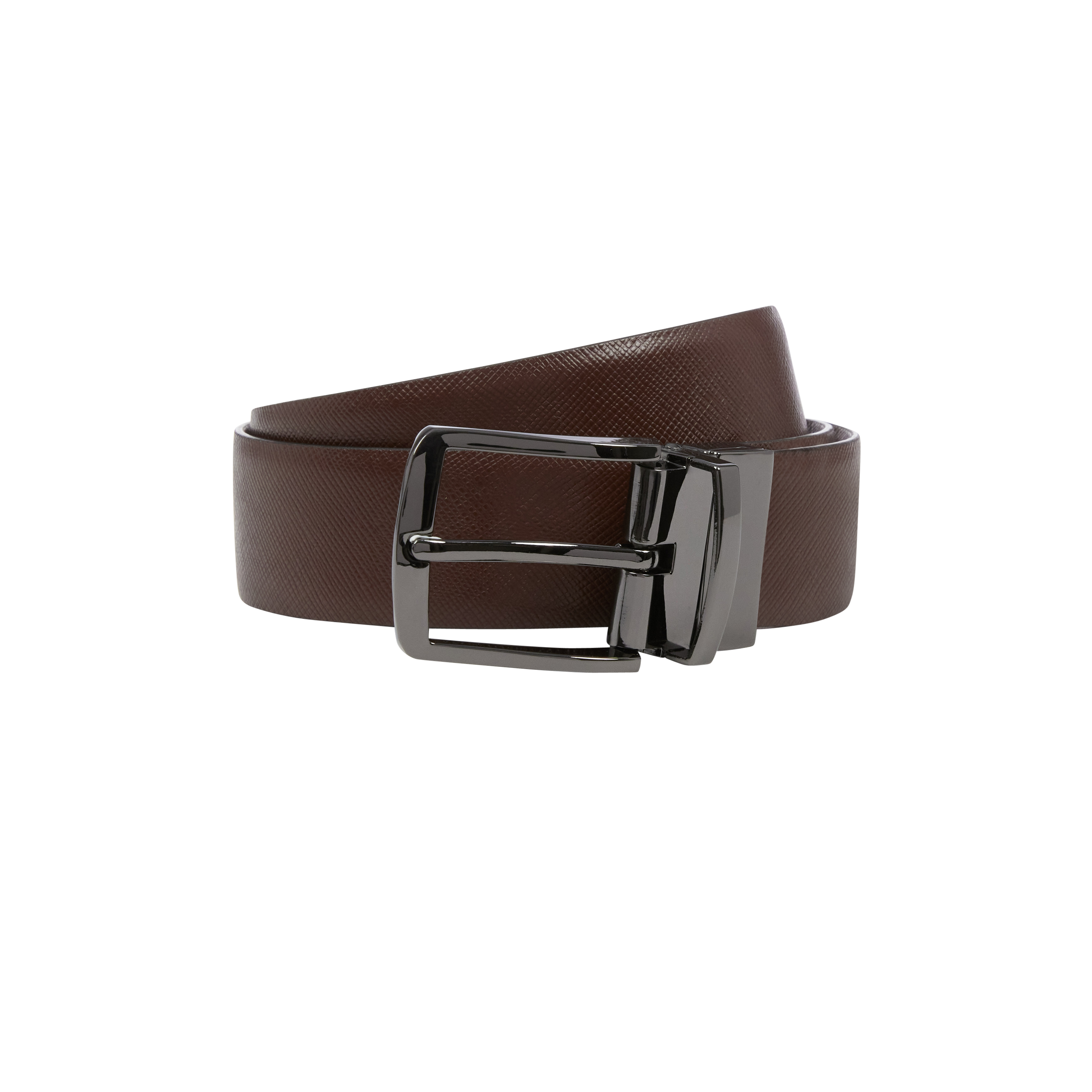 Tan Riccardo Textured Belt