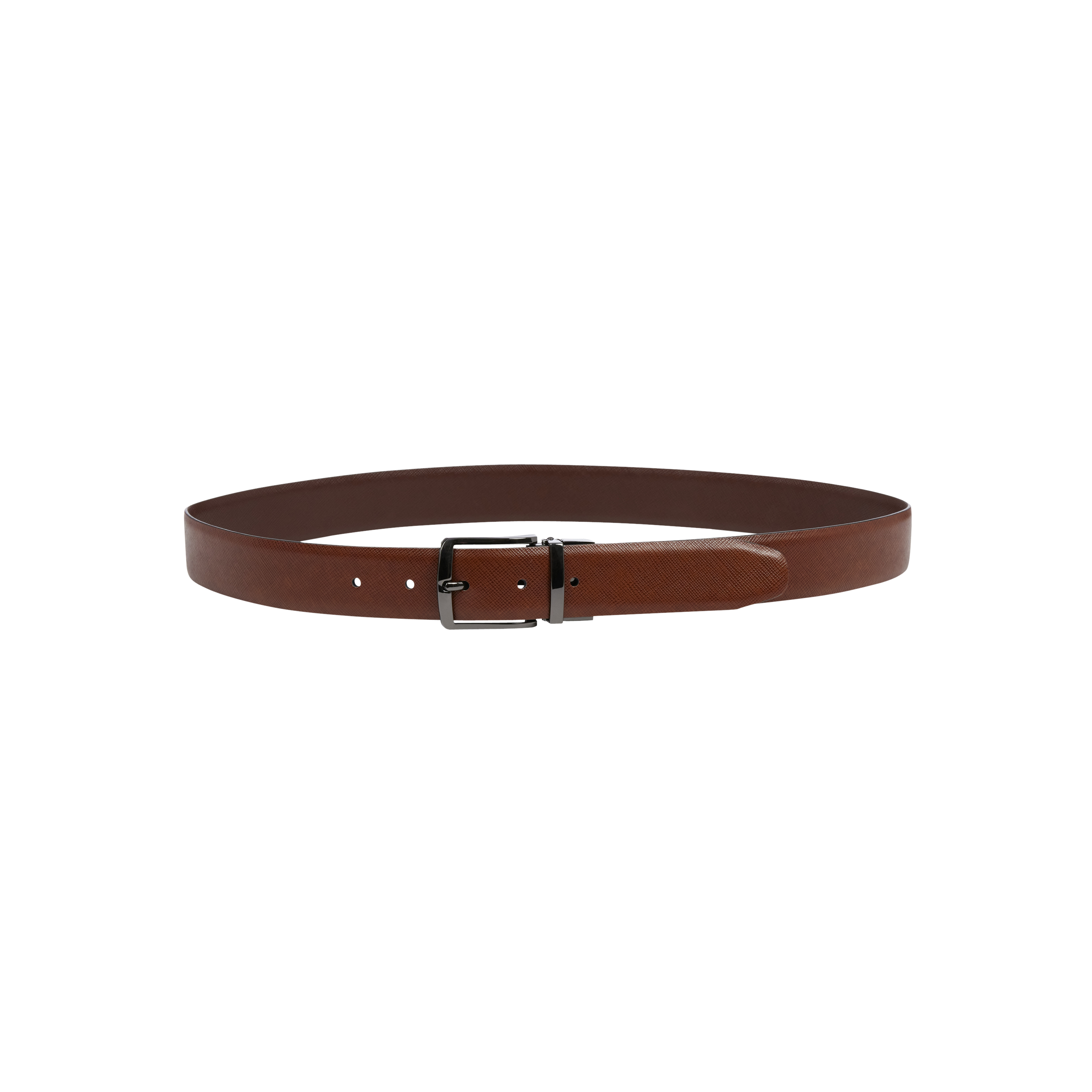 Tan Riccardo Textured Belt
