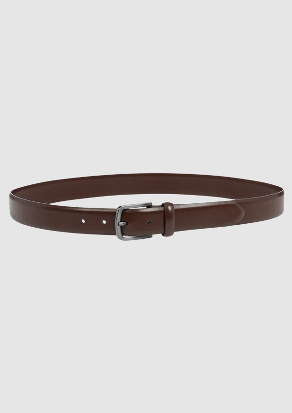 Chocolate Marc Burnished Belt