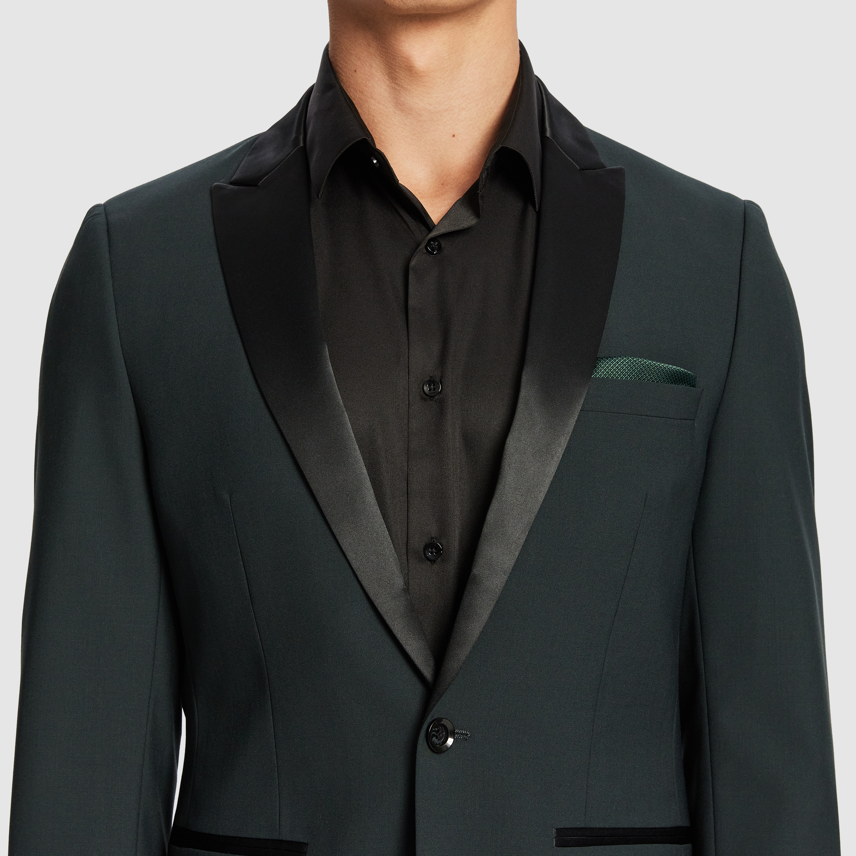 Max Wool Blend Tux Blazer
