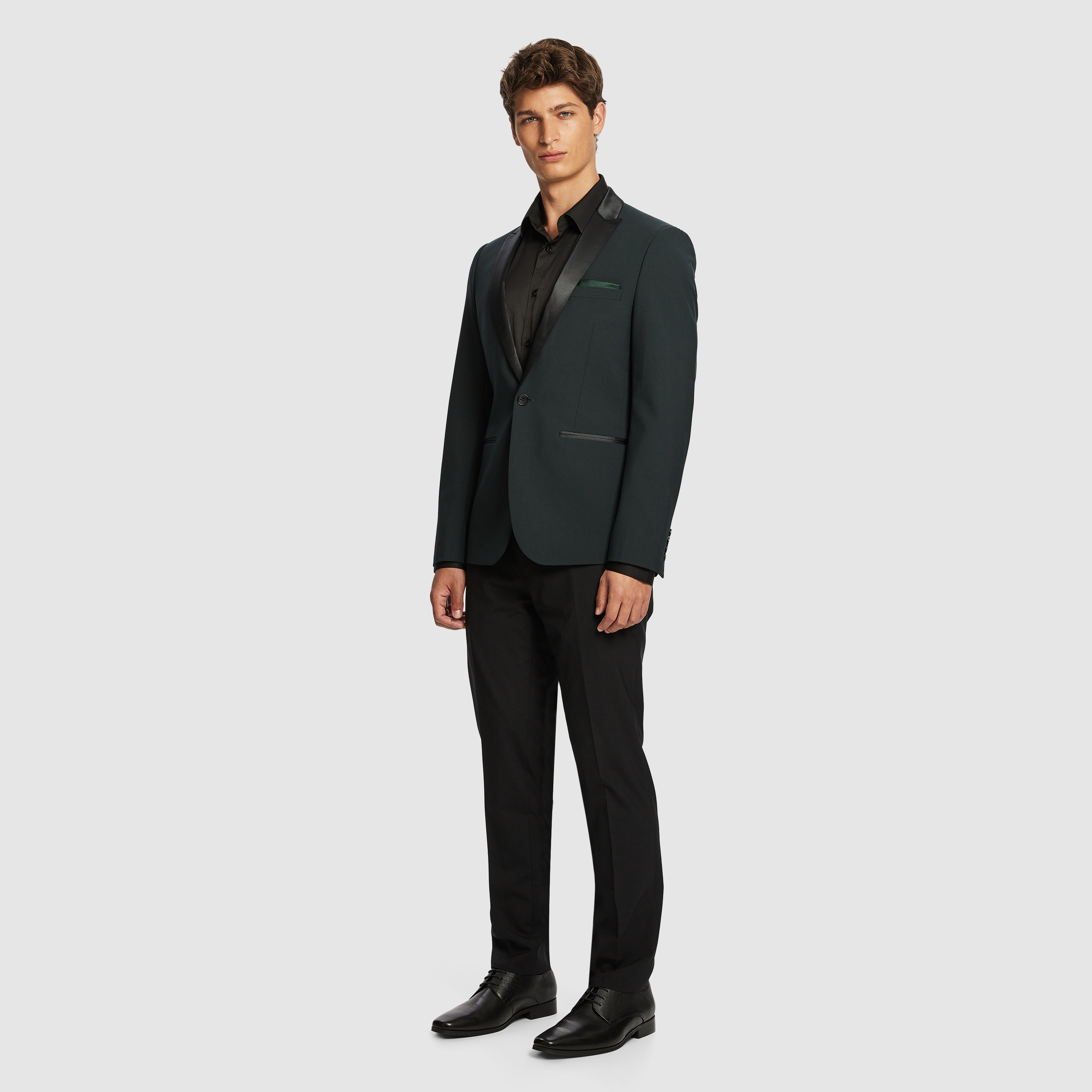Max Wool Blend Tux Blazer