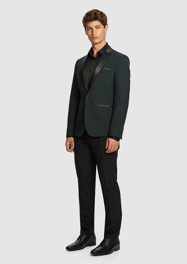MAX WOOL BLEND TUX SLIM SUIT